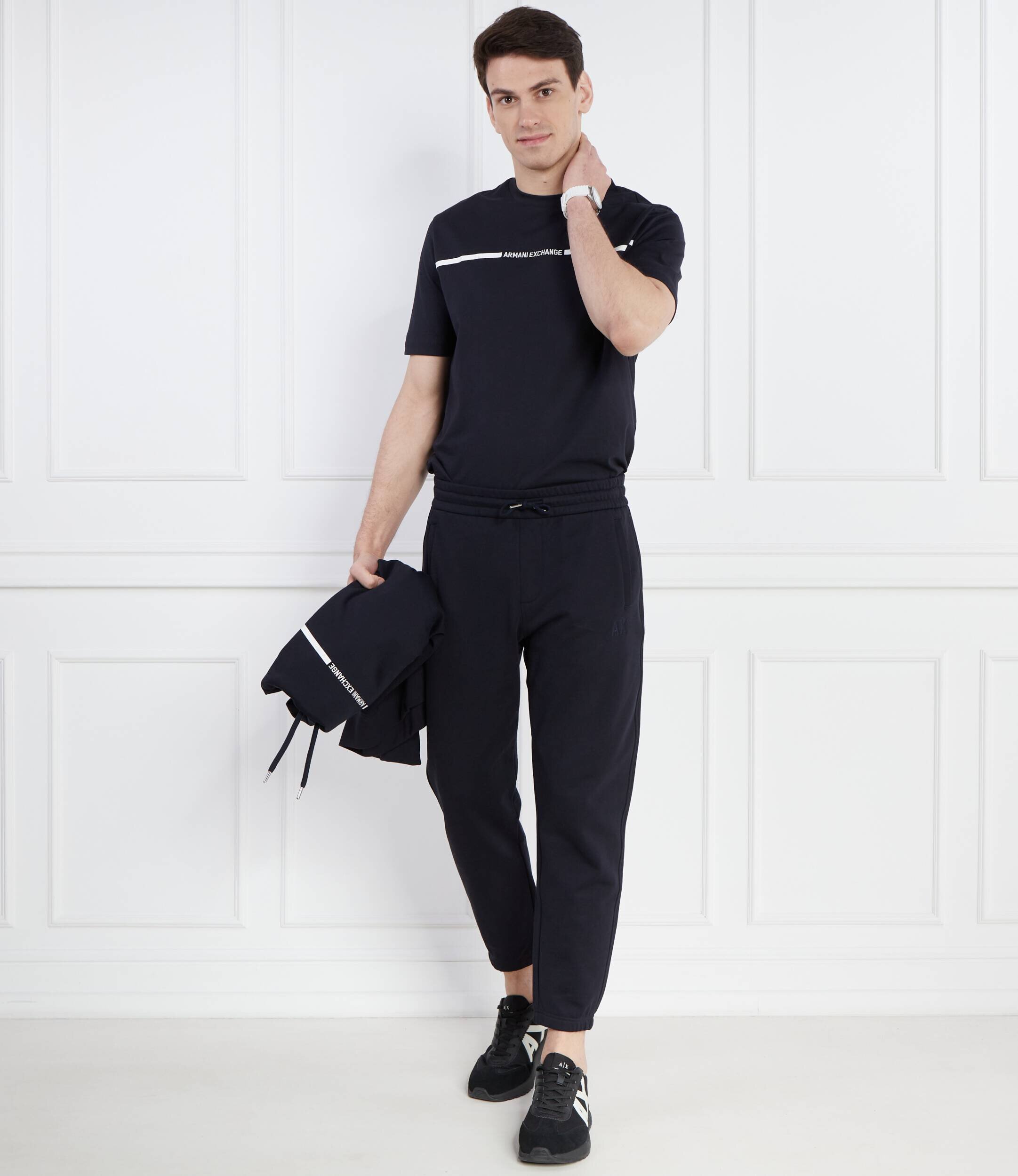 Armani Exchange Pantaloni de trening | Regular Fit