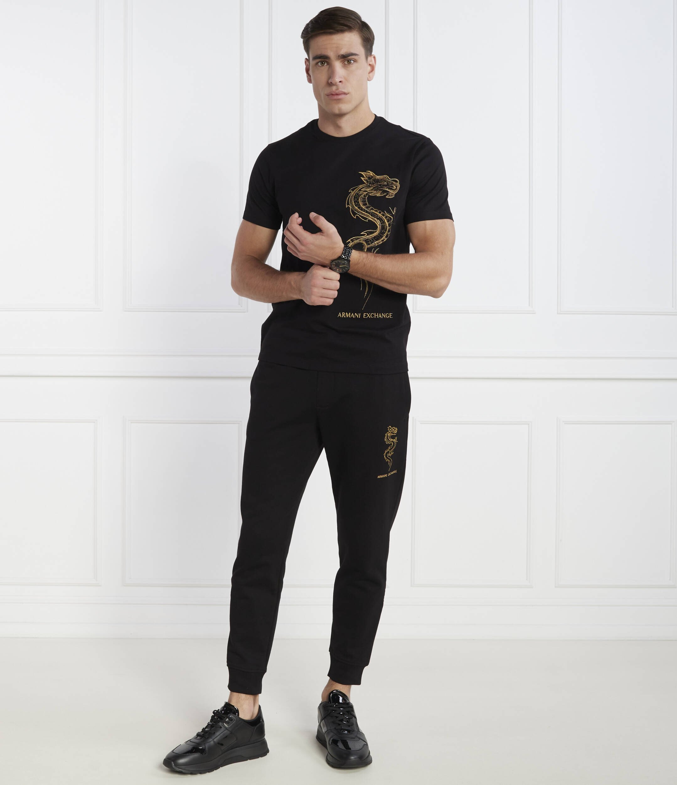 Armani Exchange Pantaloni de trening | Regular Fit