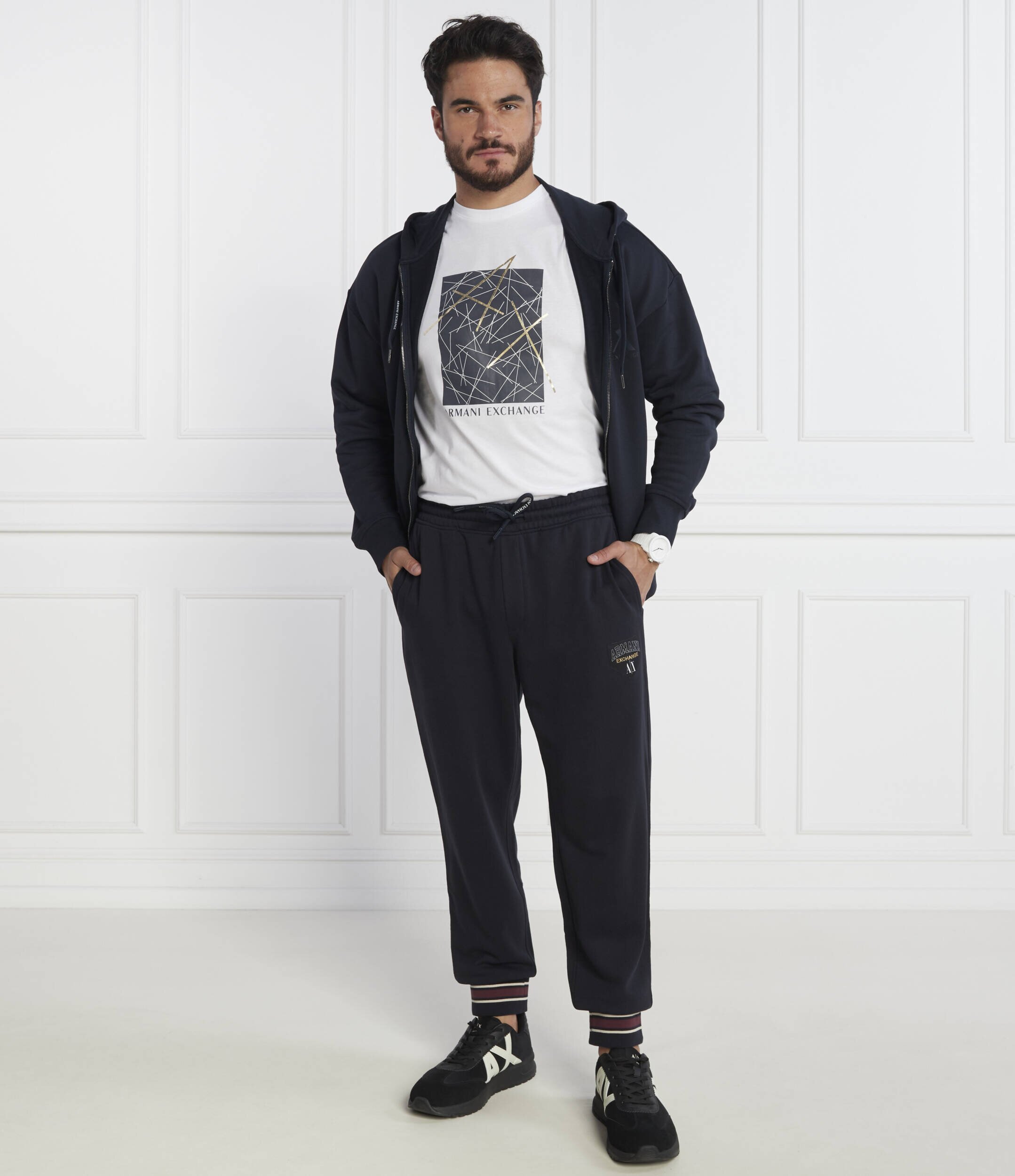 Armani Exchange Pantaloni de trening | Regular Fit