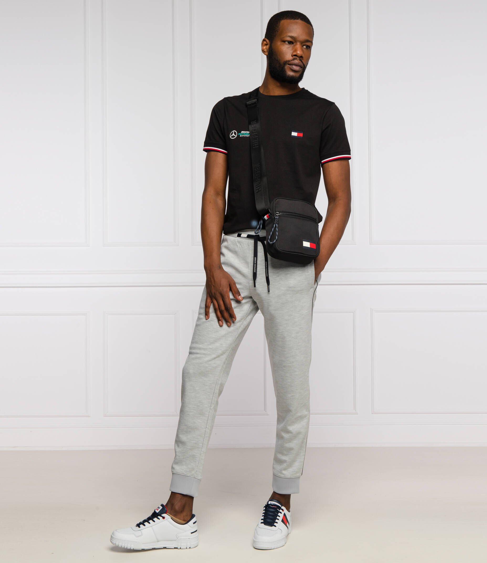 Armani Exchange Pantaloni de trening | Regular Fit