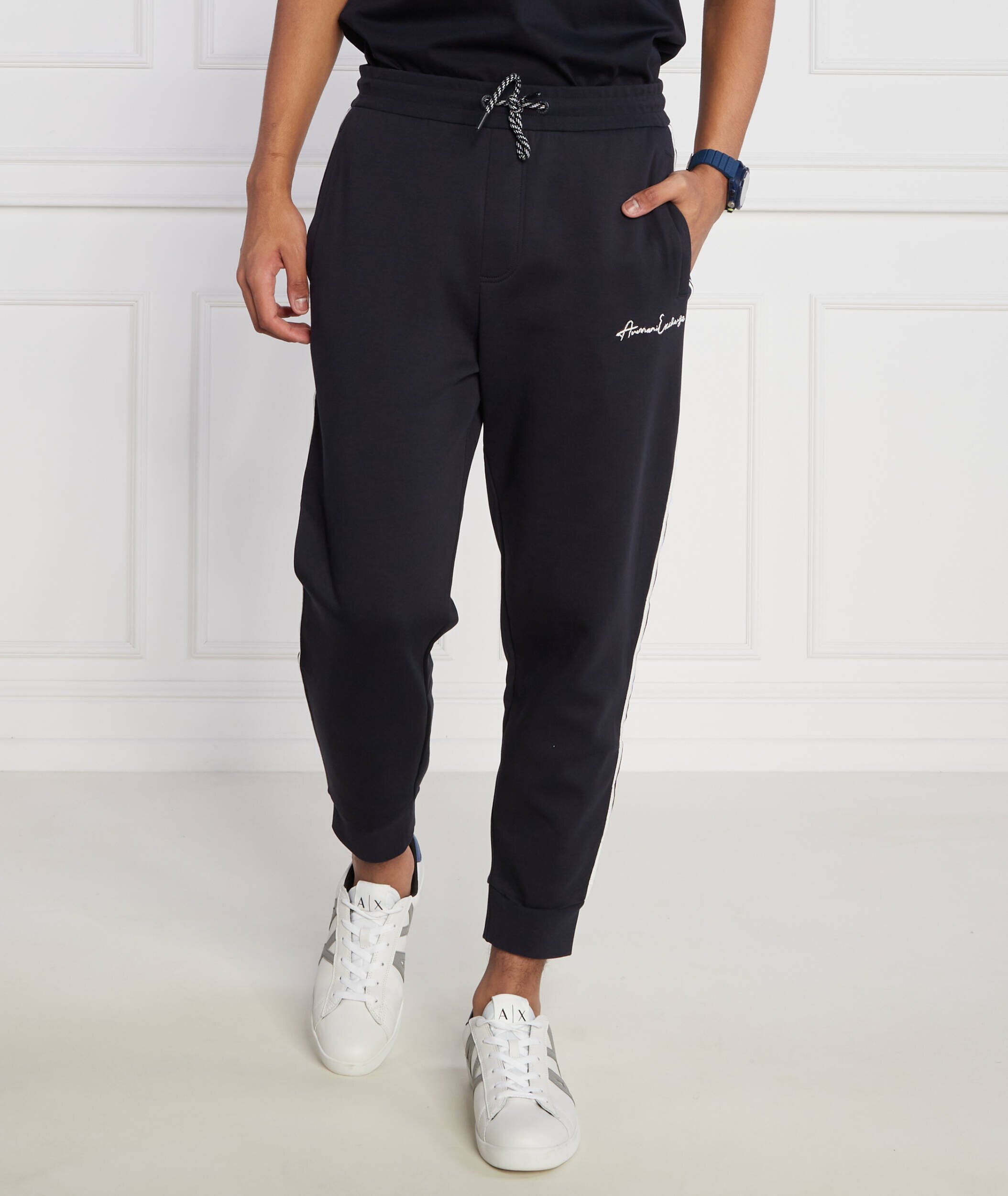 Armani Exchange Pantaloni de trening | Relaxed fit