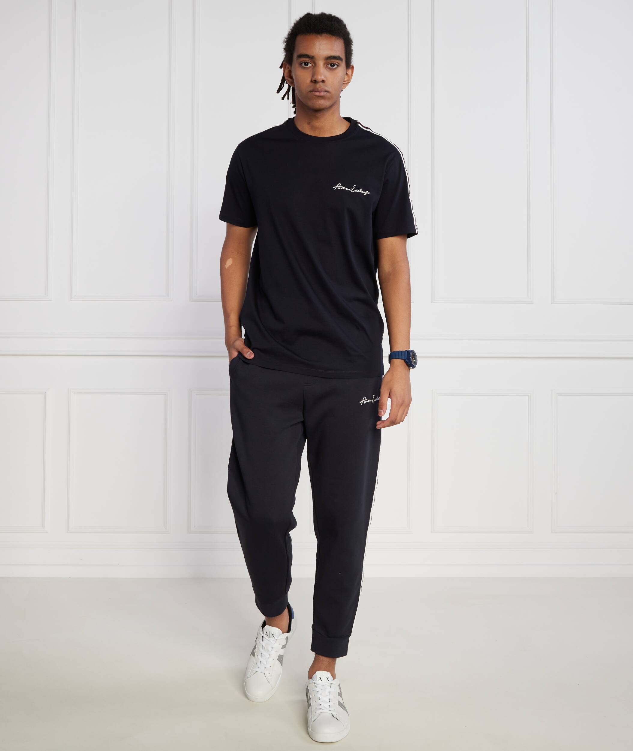 Armani Exchange Pantaloni de trening | Relaxed fit