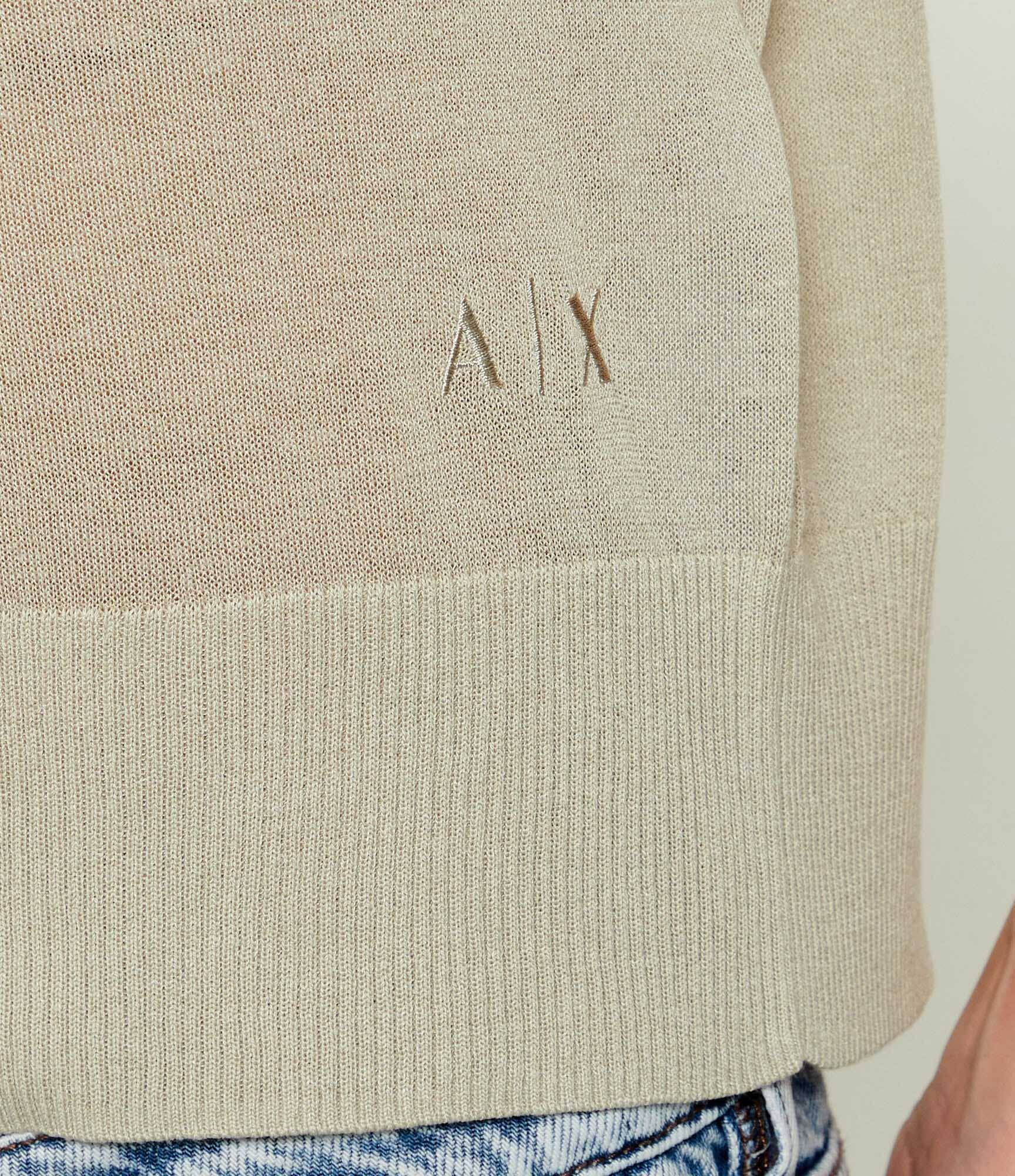 Armani Exchange Pulover | regular fit | cu adaos de in
