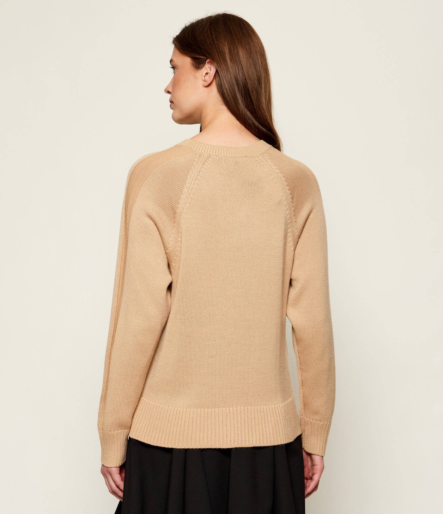 Armani Exchange Pulover | regular fit cu adaos de lână