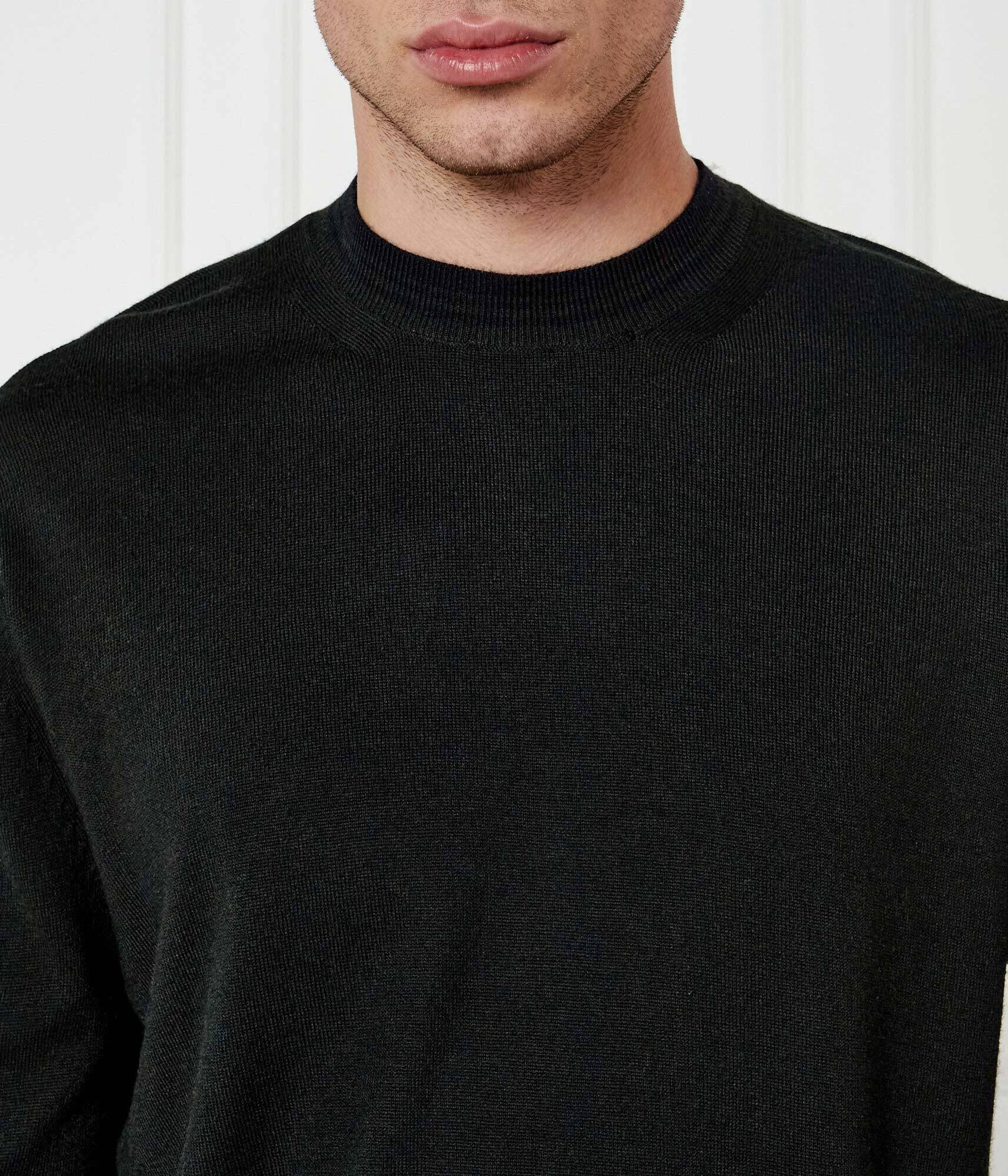 Armani Exchange Pulover | Regular Fit cu adaos de lână