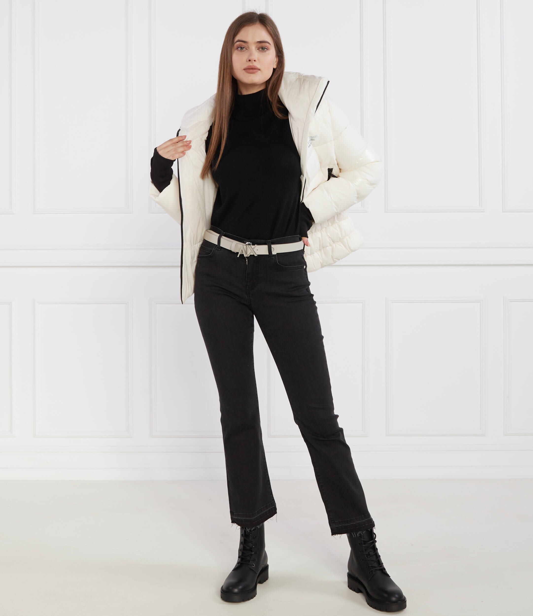 Armani Exchange Pulover | Regular Fit cu adaos de lână