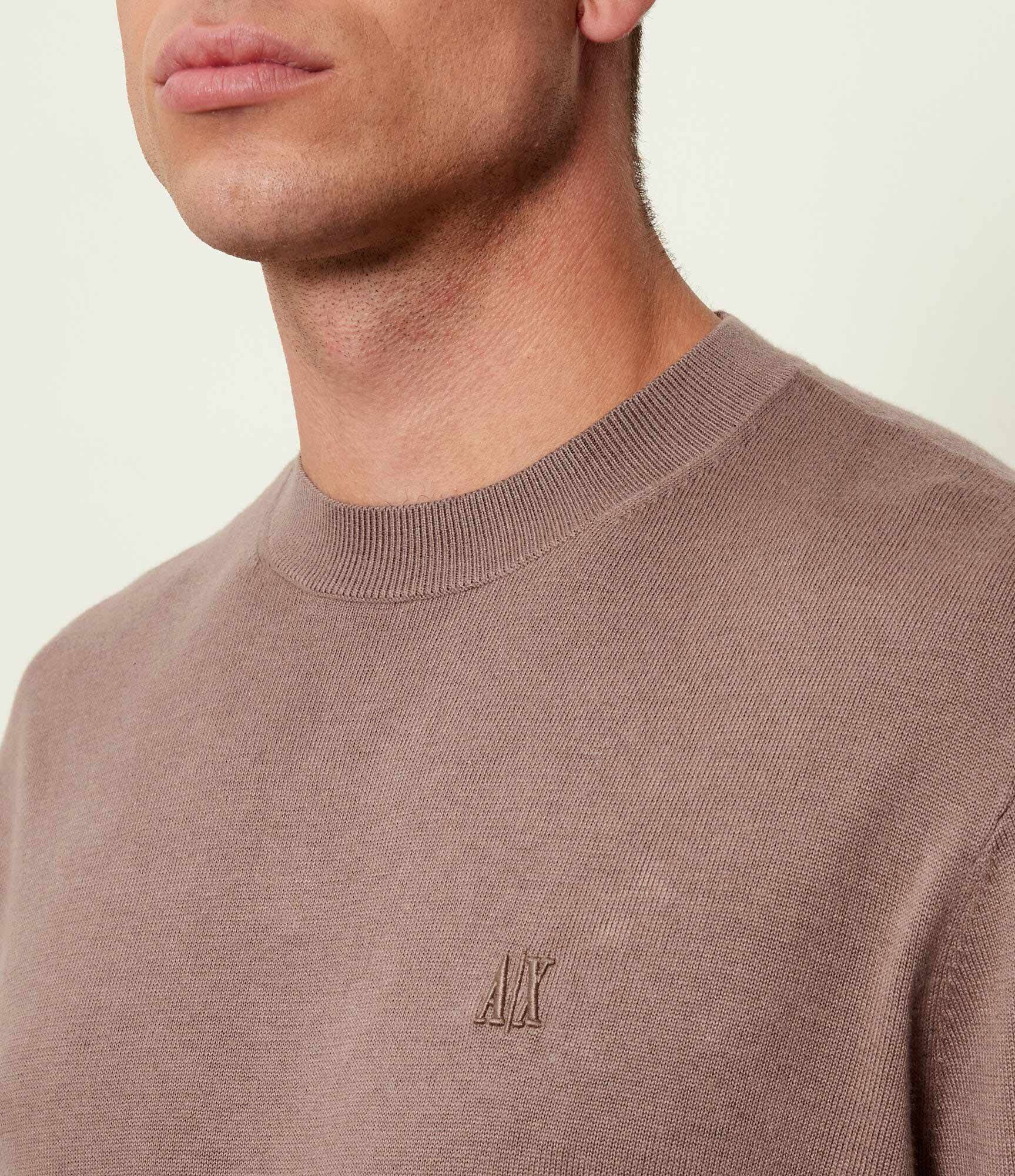 Armani Exchange Pulover | regular fit cu adaos de mătase