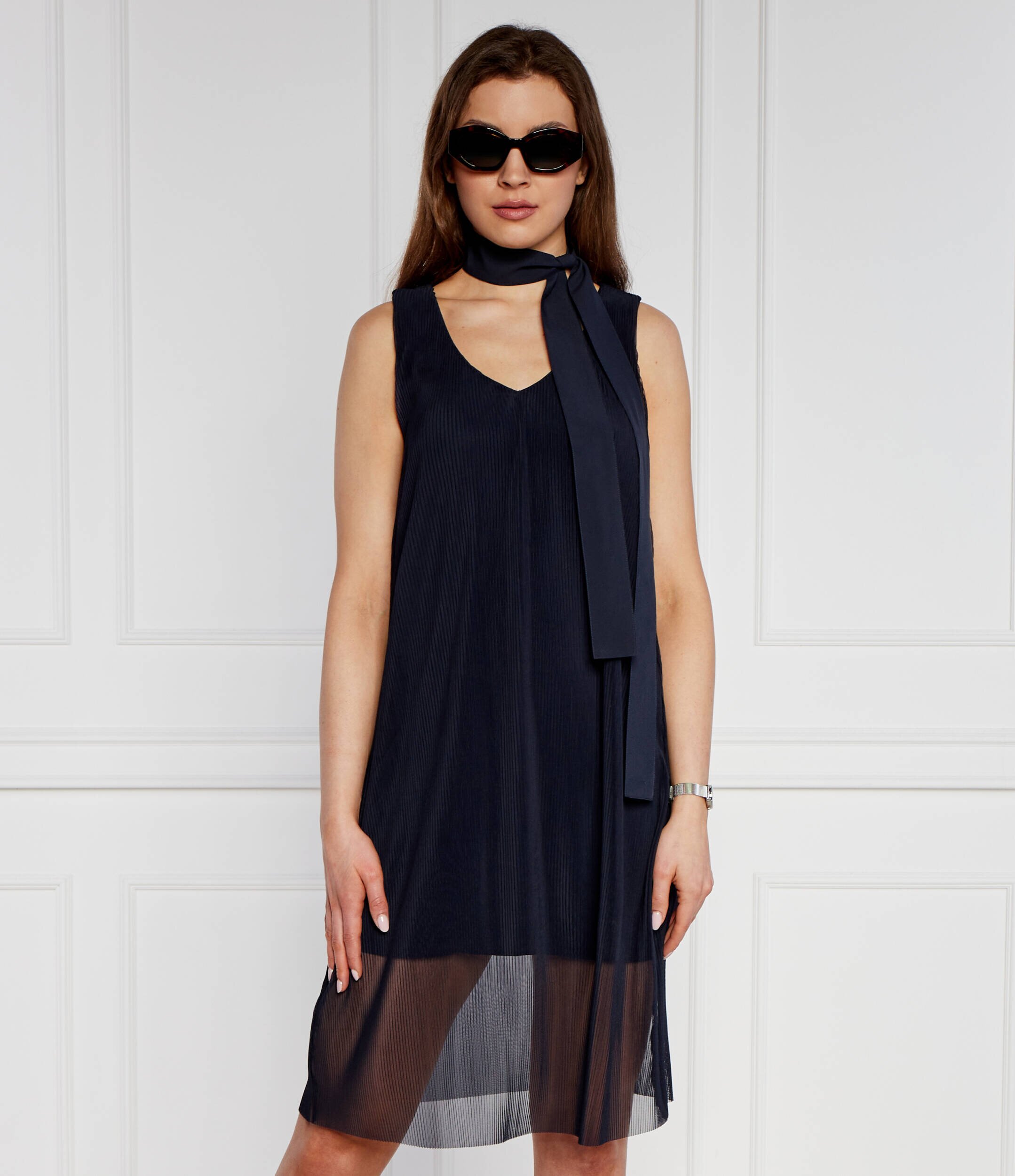Armani Exchange Rochie cu cordon
