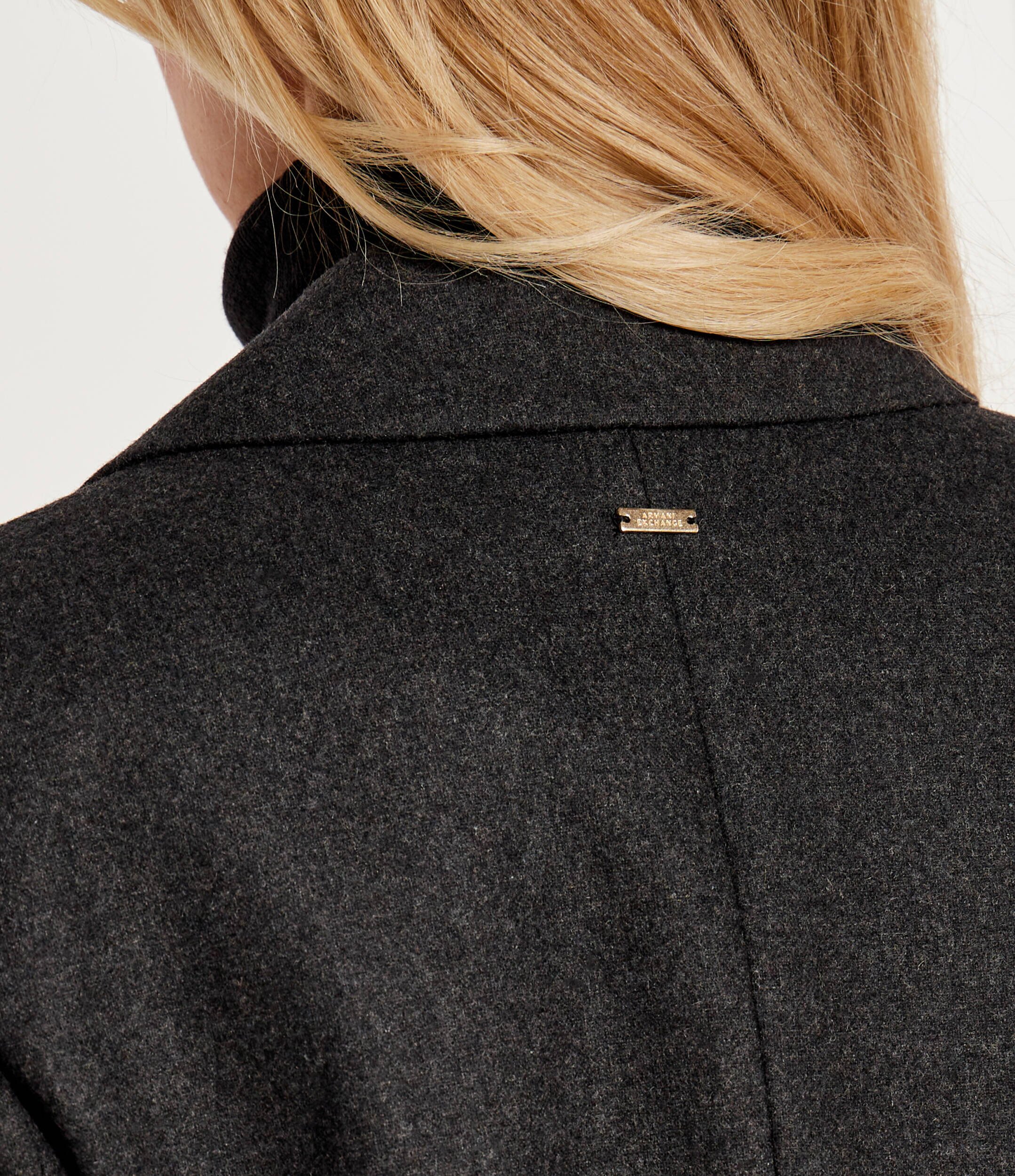 Armani Exchange Sacou | Regular Fit cu adaos de lână