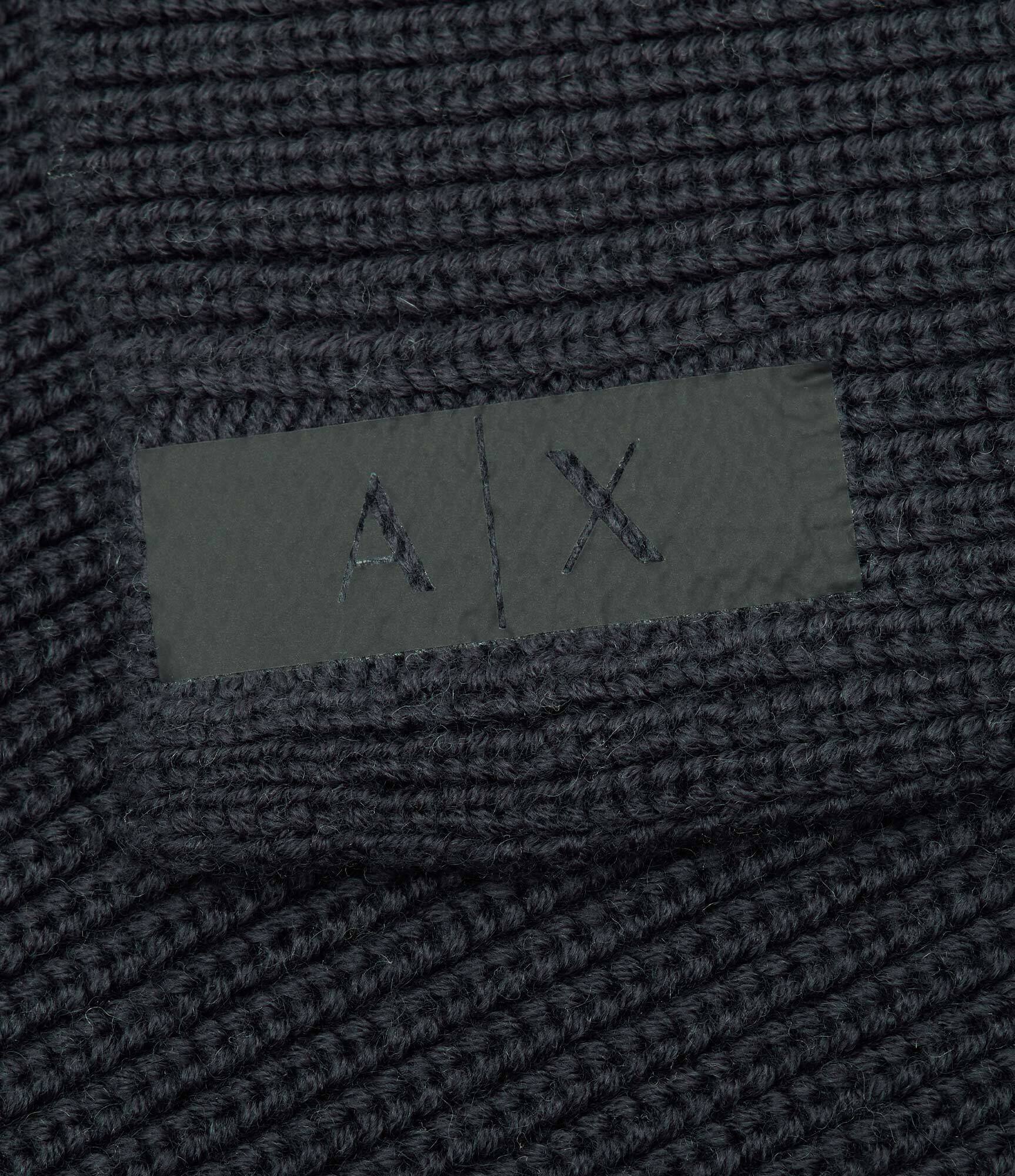 Armani Exchange Șal cu adaos de lână