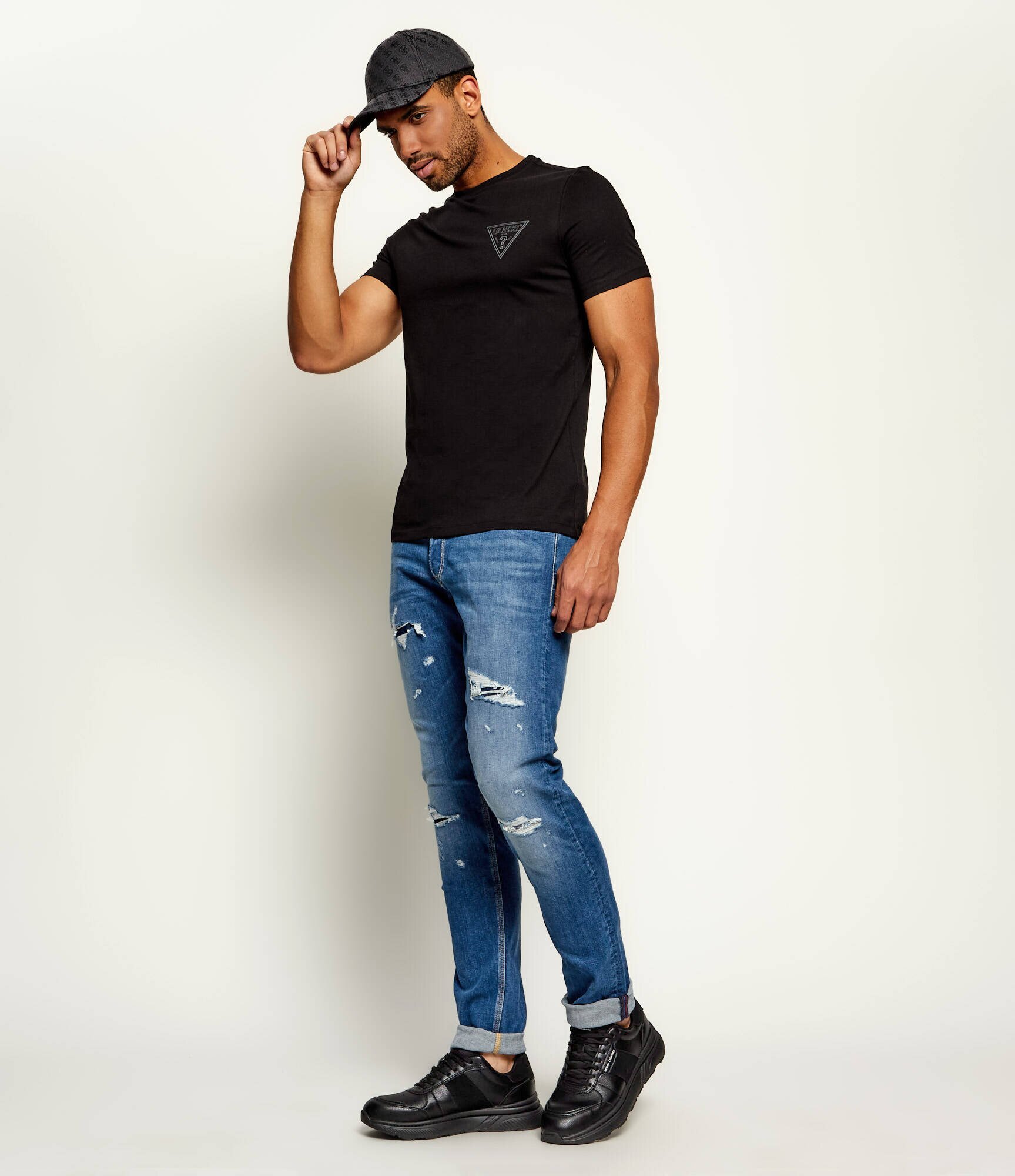 Armani Exchange Sneakers | piele întoarsă