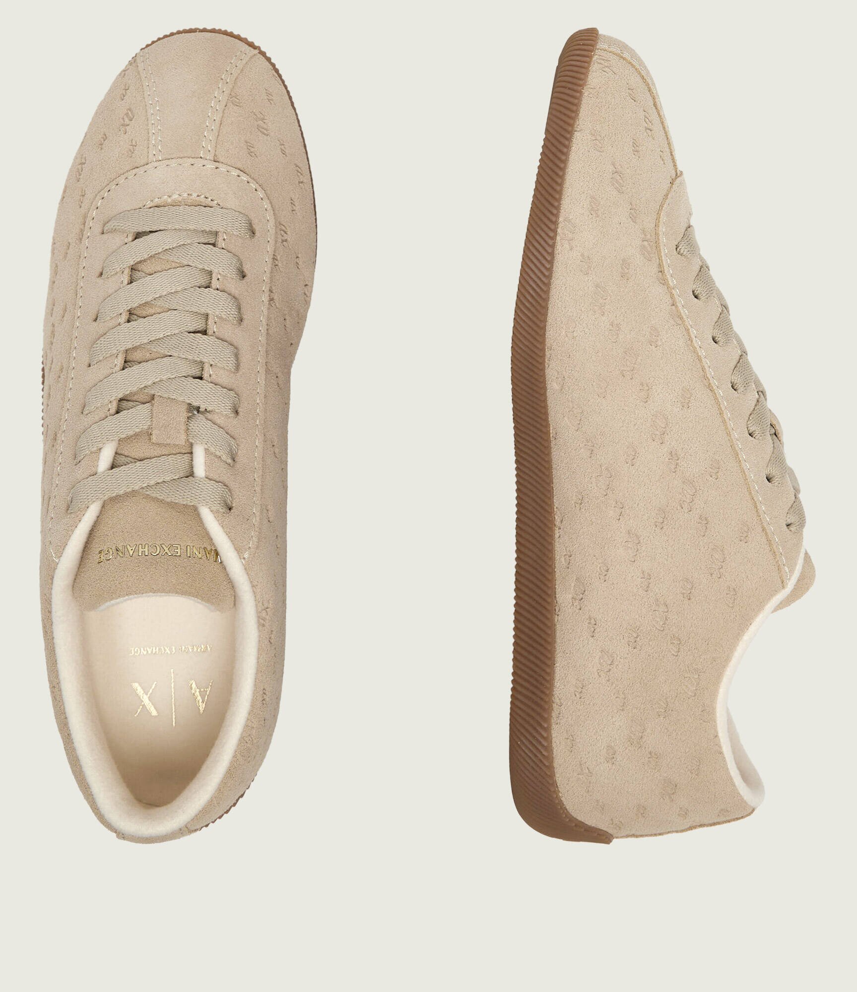 Armani Exchange Sneakers | piele întoarsă