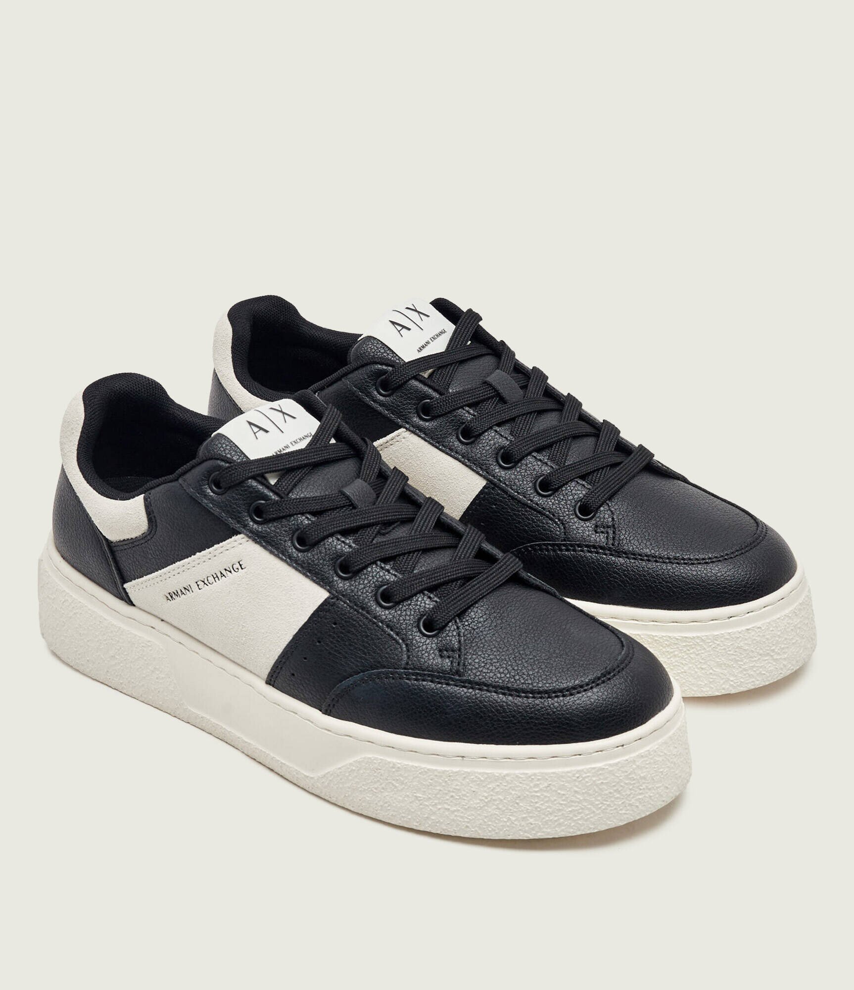 Armani Exchange Sneakers | piele întoarsă