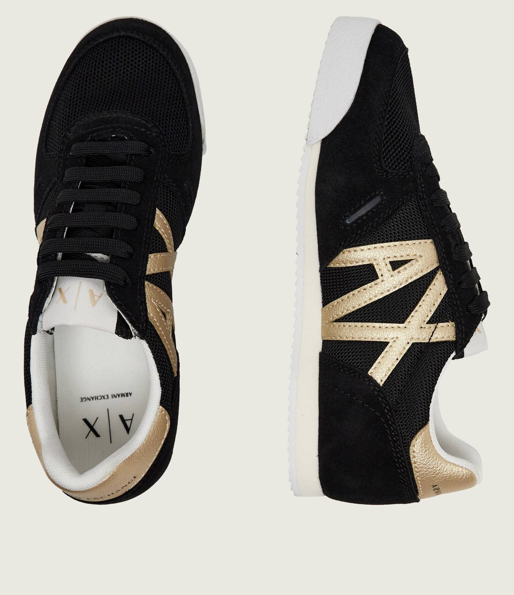 Armani Exchange Sneakers | piele întoarsă