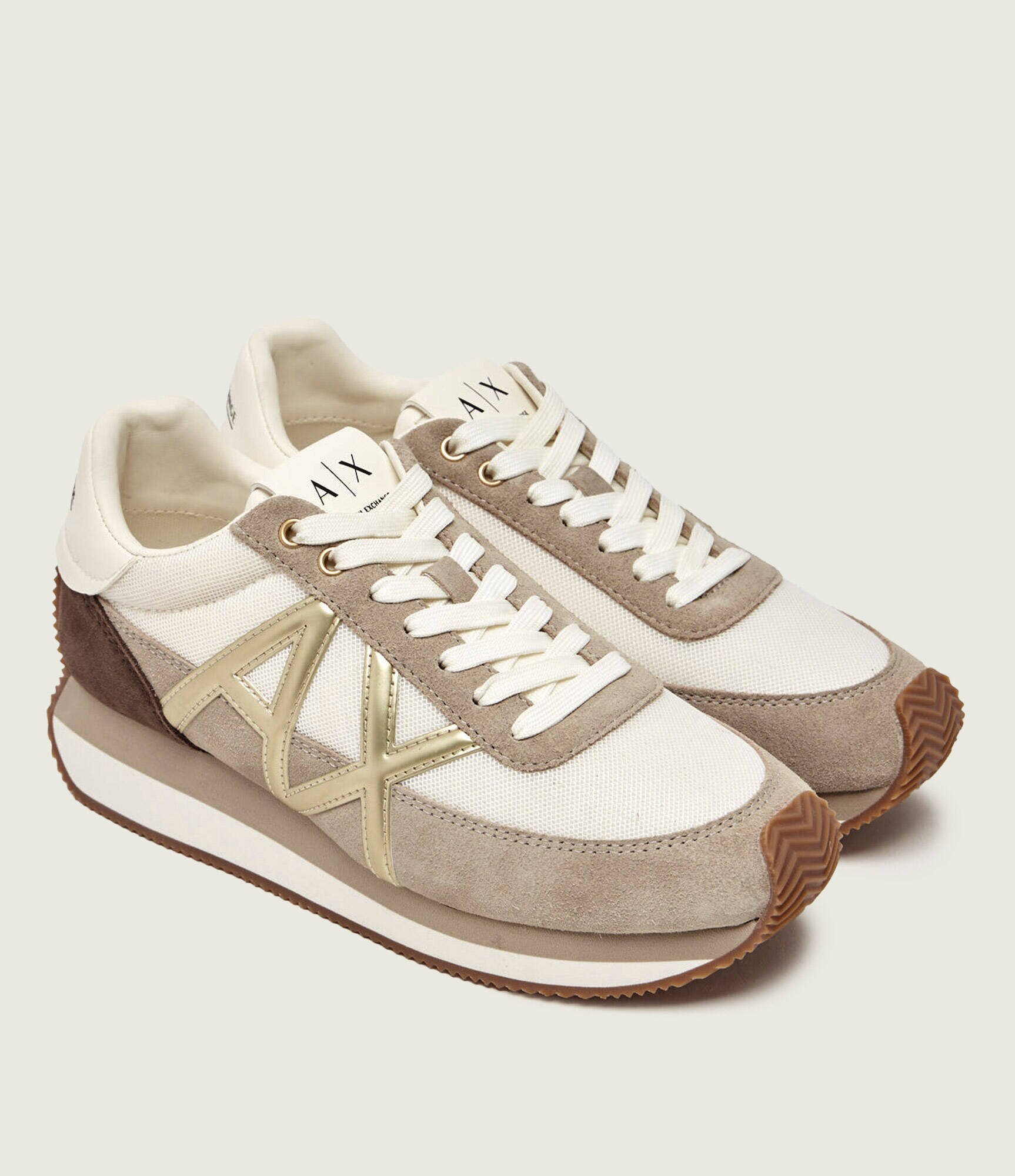 Armani Exchange Sneakers | piele întoarsă