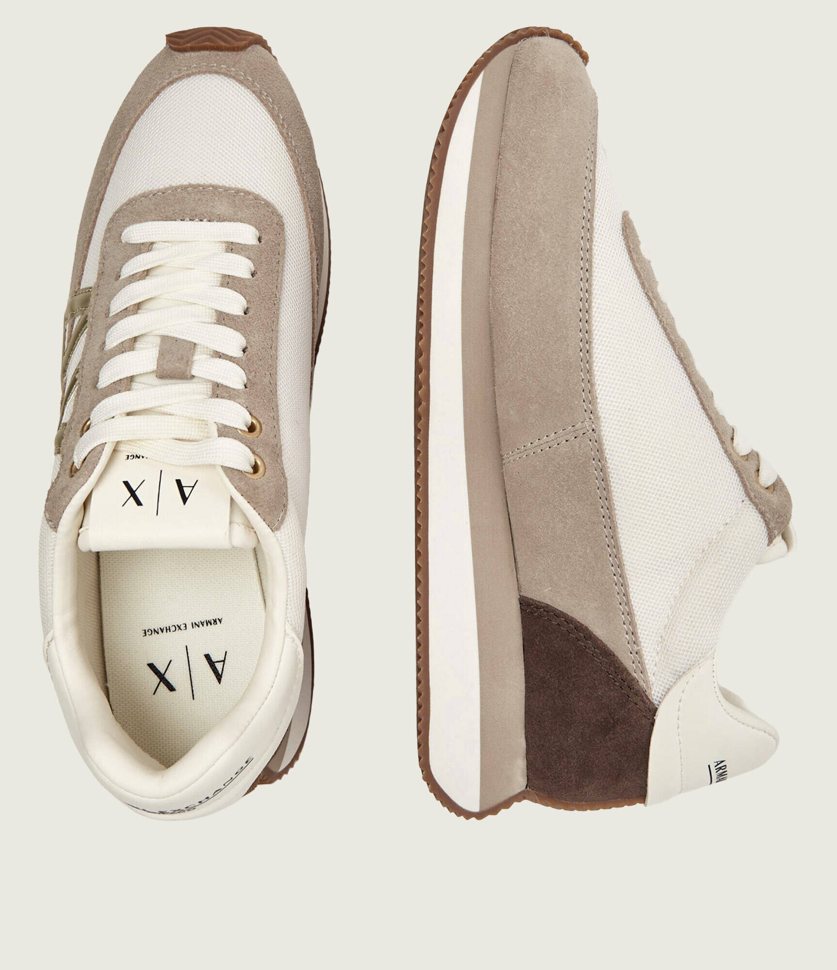 Armani Exchange Sneakers | piele întoarsă