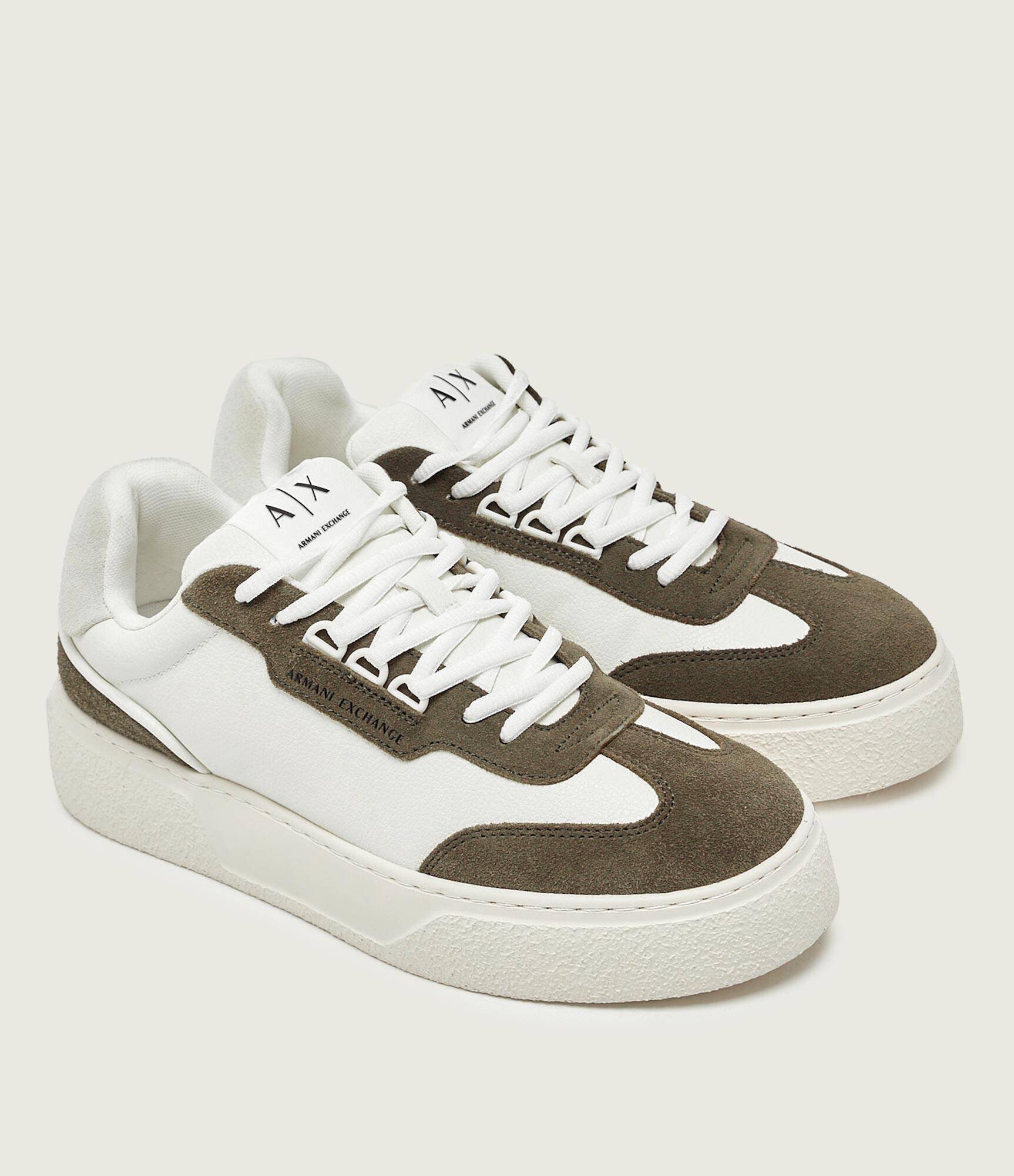 Armani Exchange Sneakers | piele întoarsă