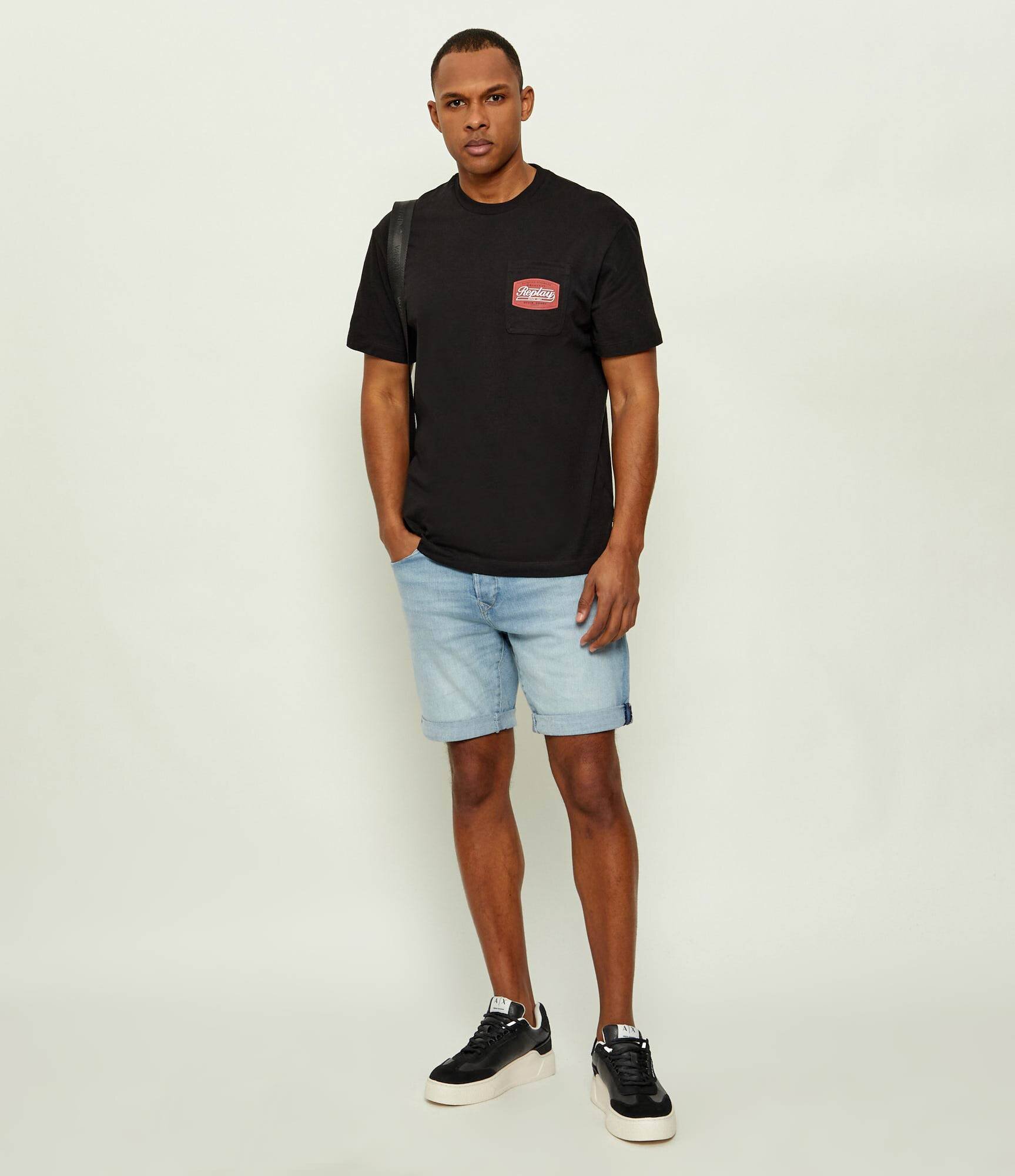 Armani Exchange Sneakers | piele întoarsă