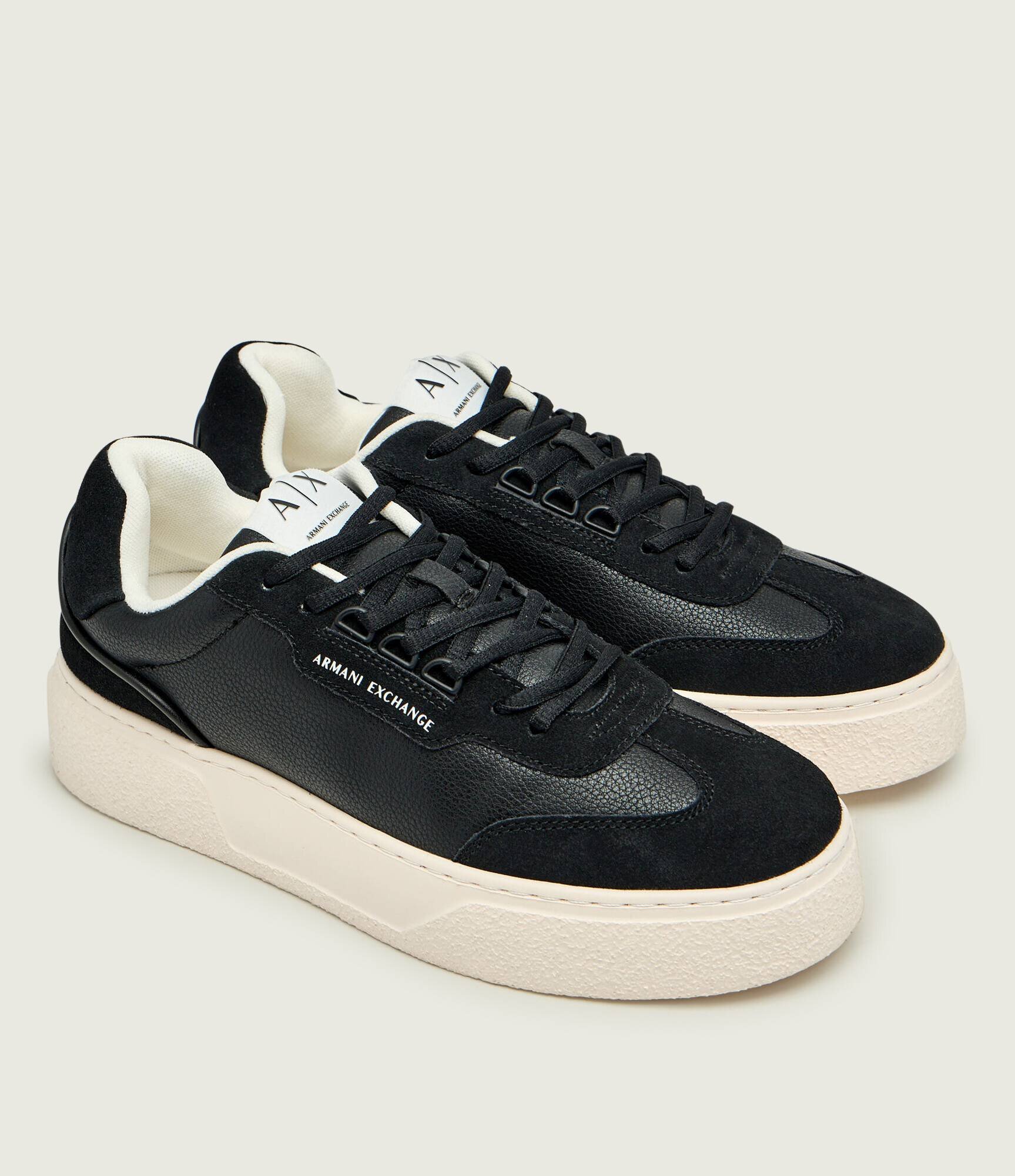 Armani Exchange Sneakers | piele întoarsă
