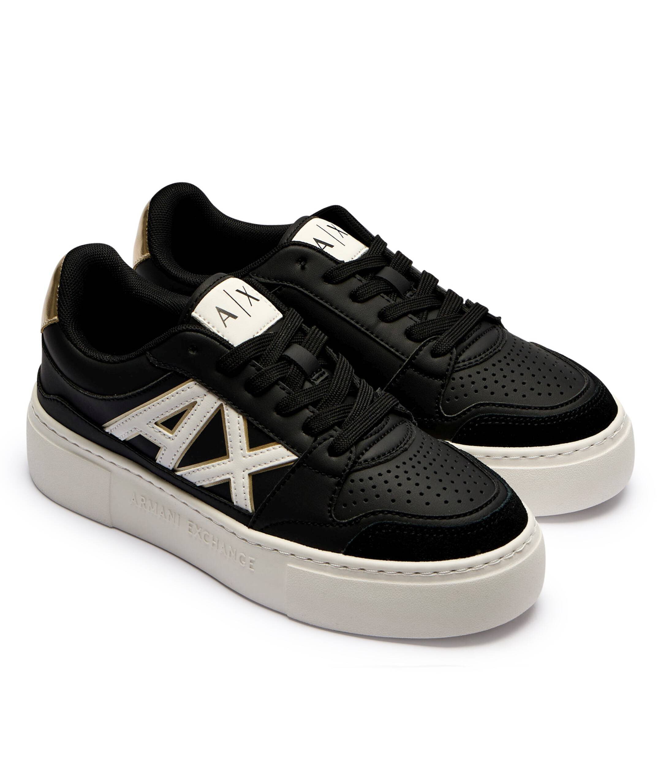 Armani Exchange Sneakers | piele întoarsă