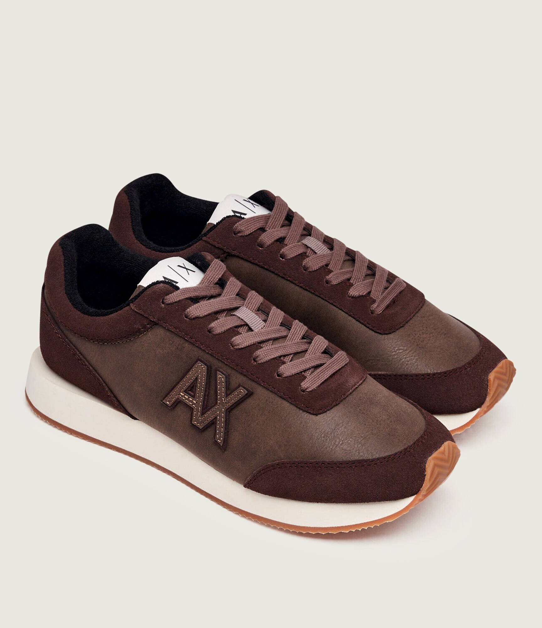 Armani Exchange Sneakers | piele întoarsă