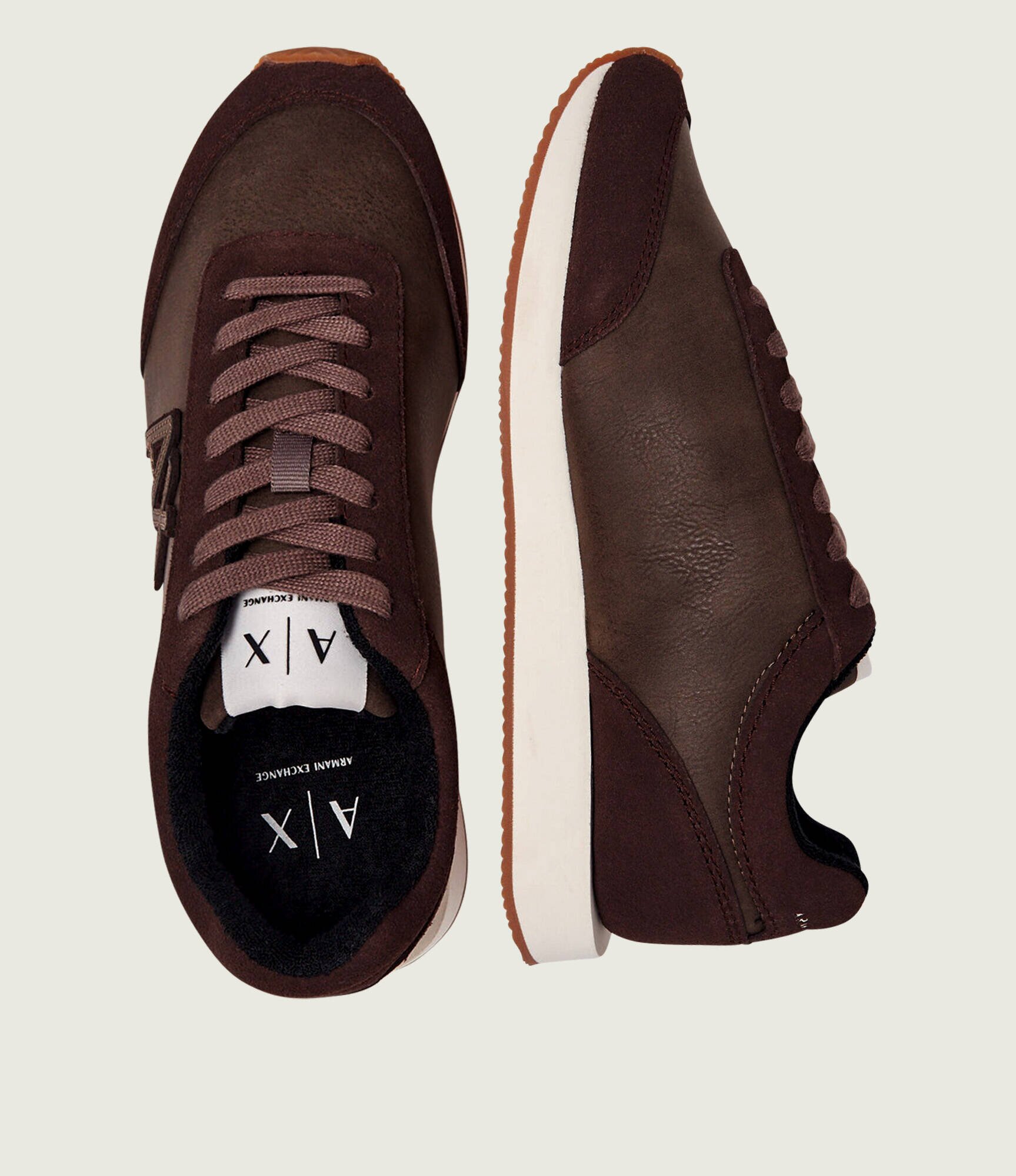 Armani Exchange Sneakers | piele întoarsă
