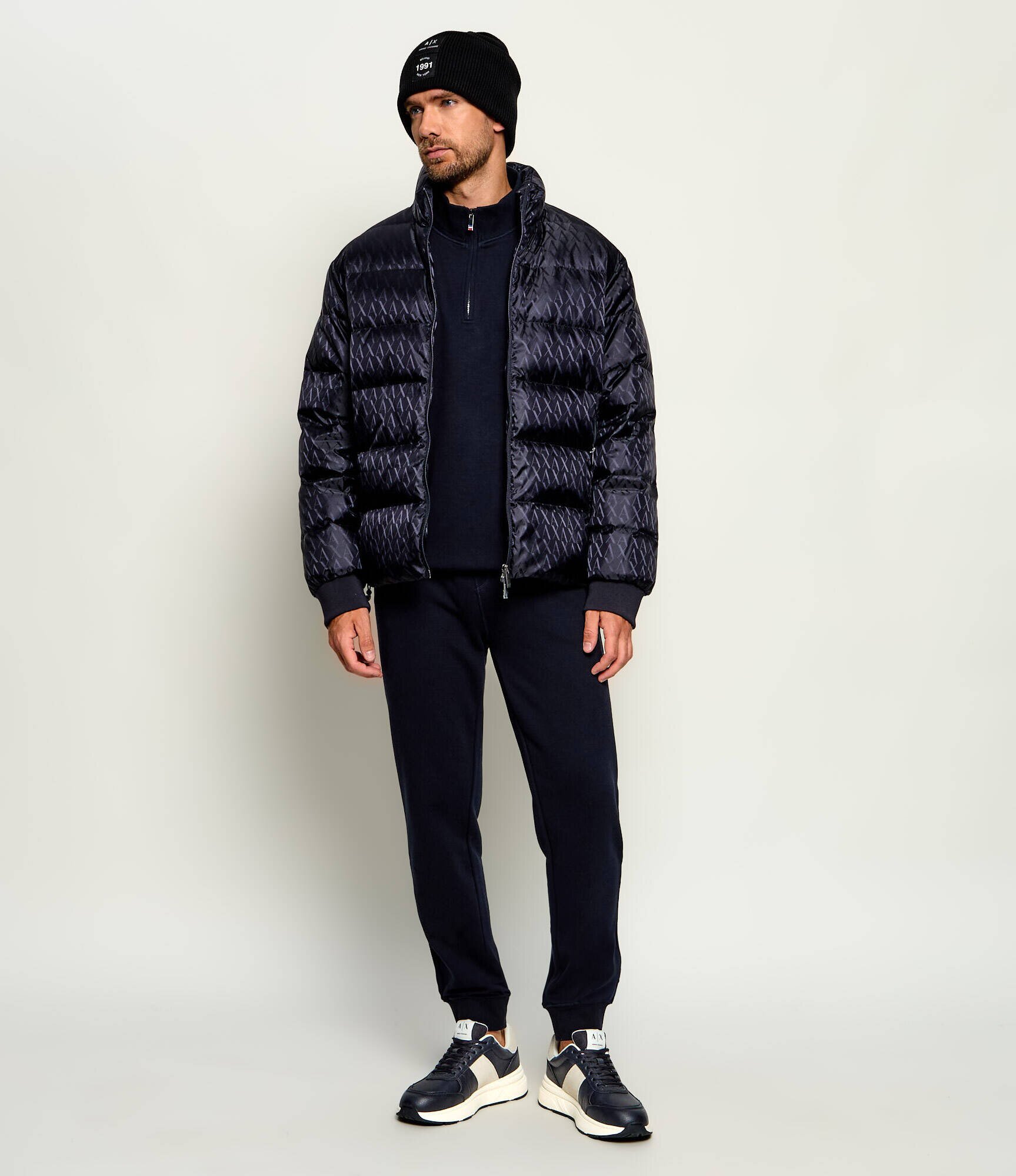 Armani Exchange Sneakers | piele întoarsă
