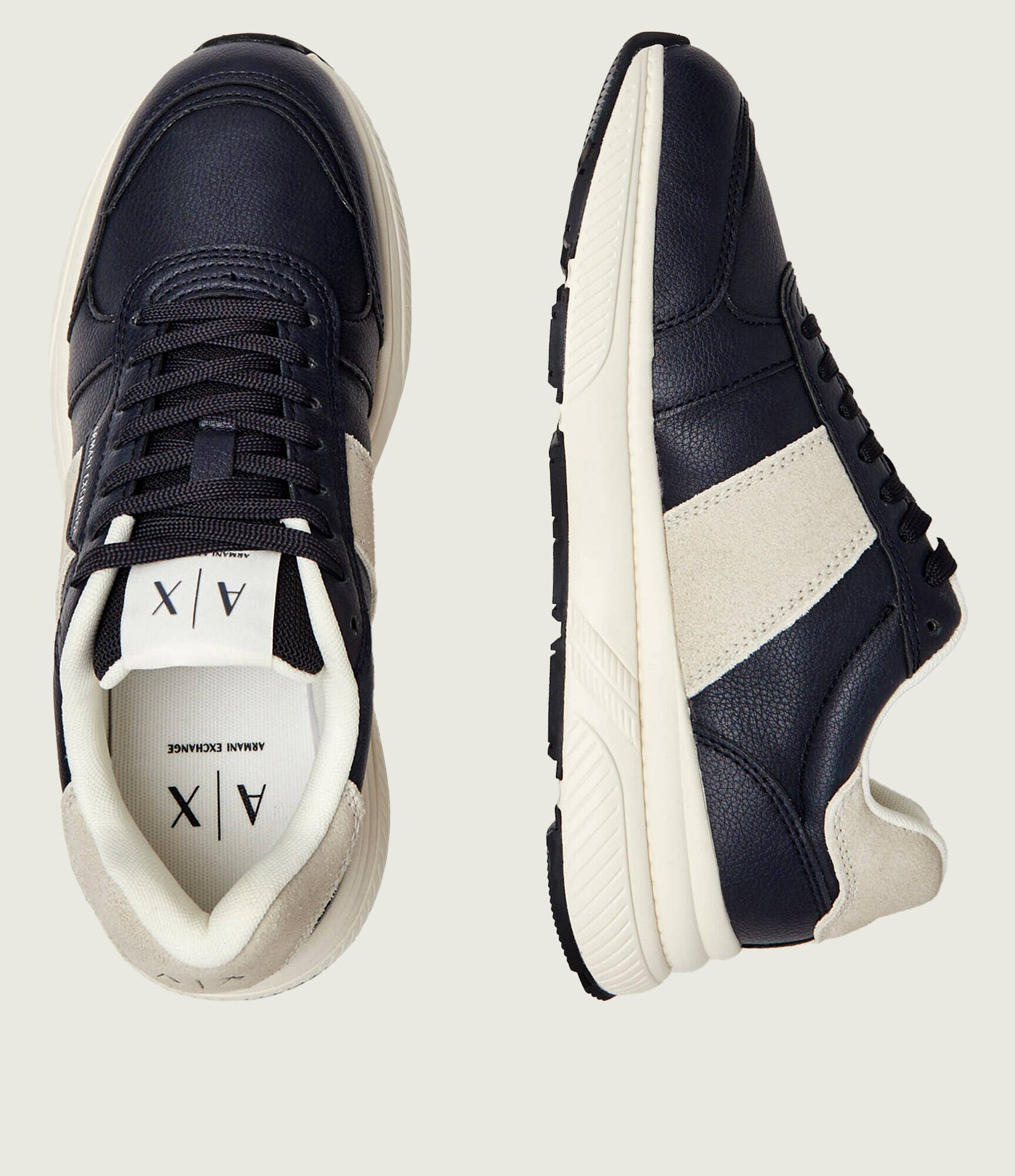 Armani Exchange Sneakers | piele întoarsă