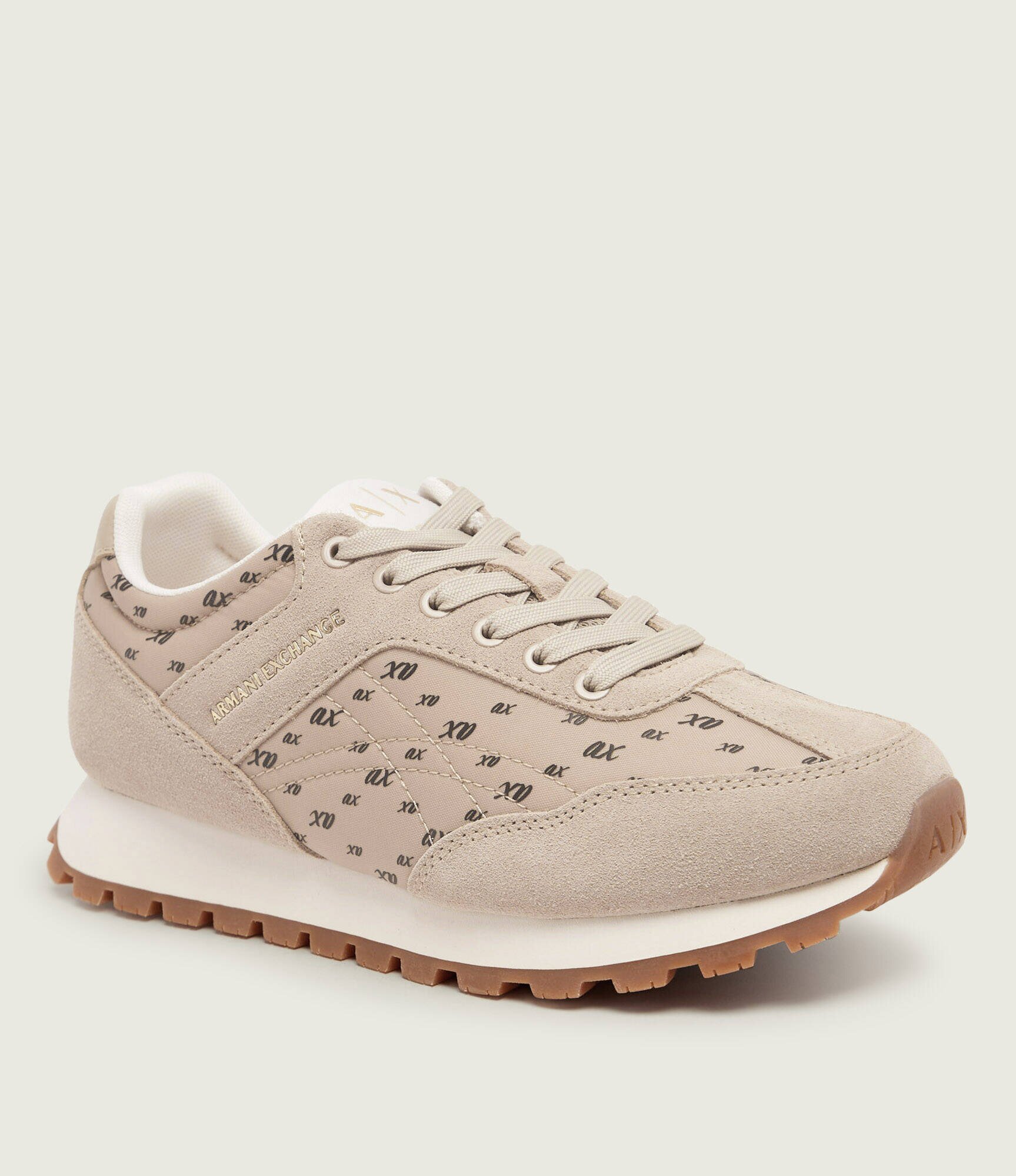 Armani Exchange Sneakers | piele întoarsă