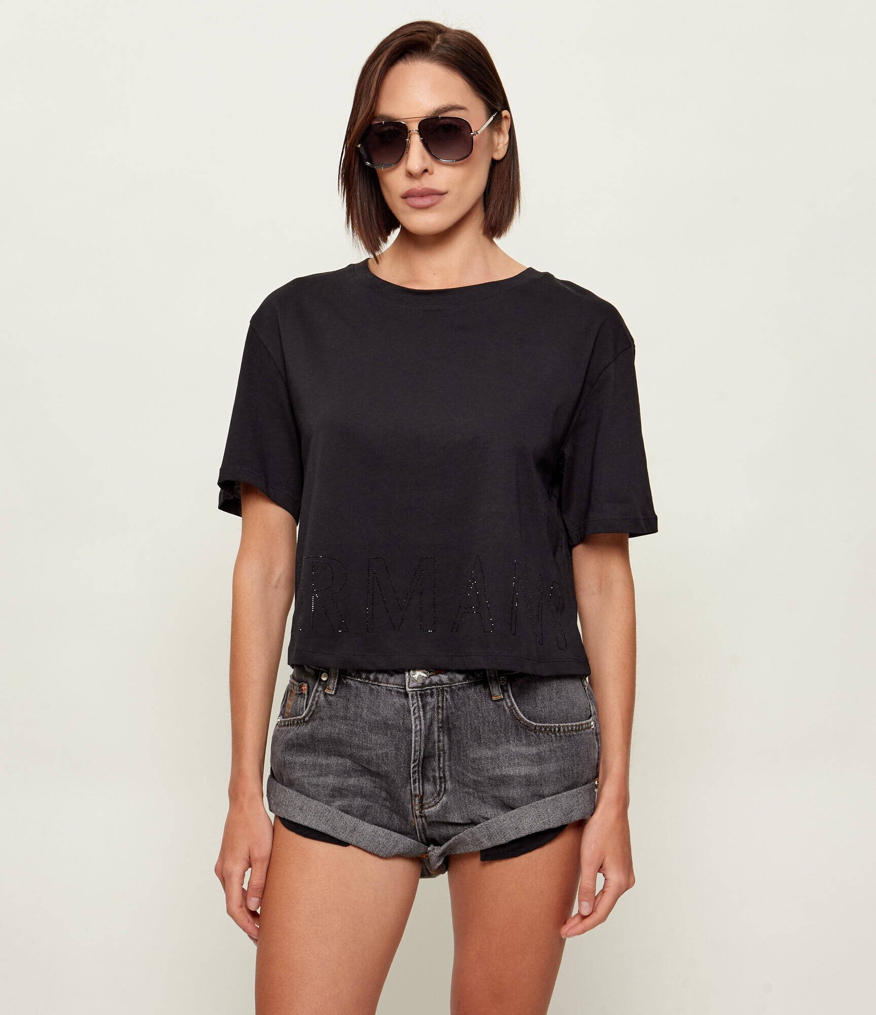 Armani Exchange T-shirt | Cropped Fit