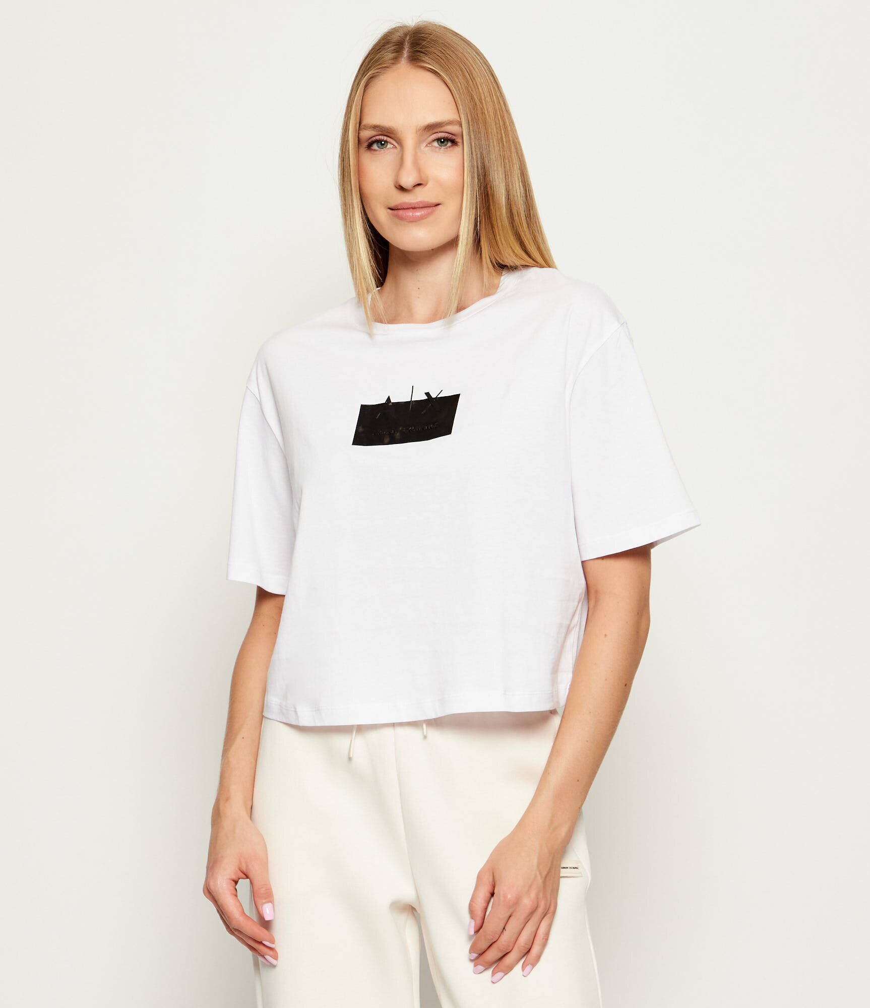 Armani Exchange Tricou | Cropped Fit