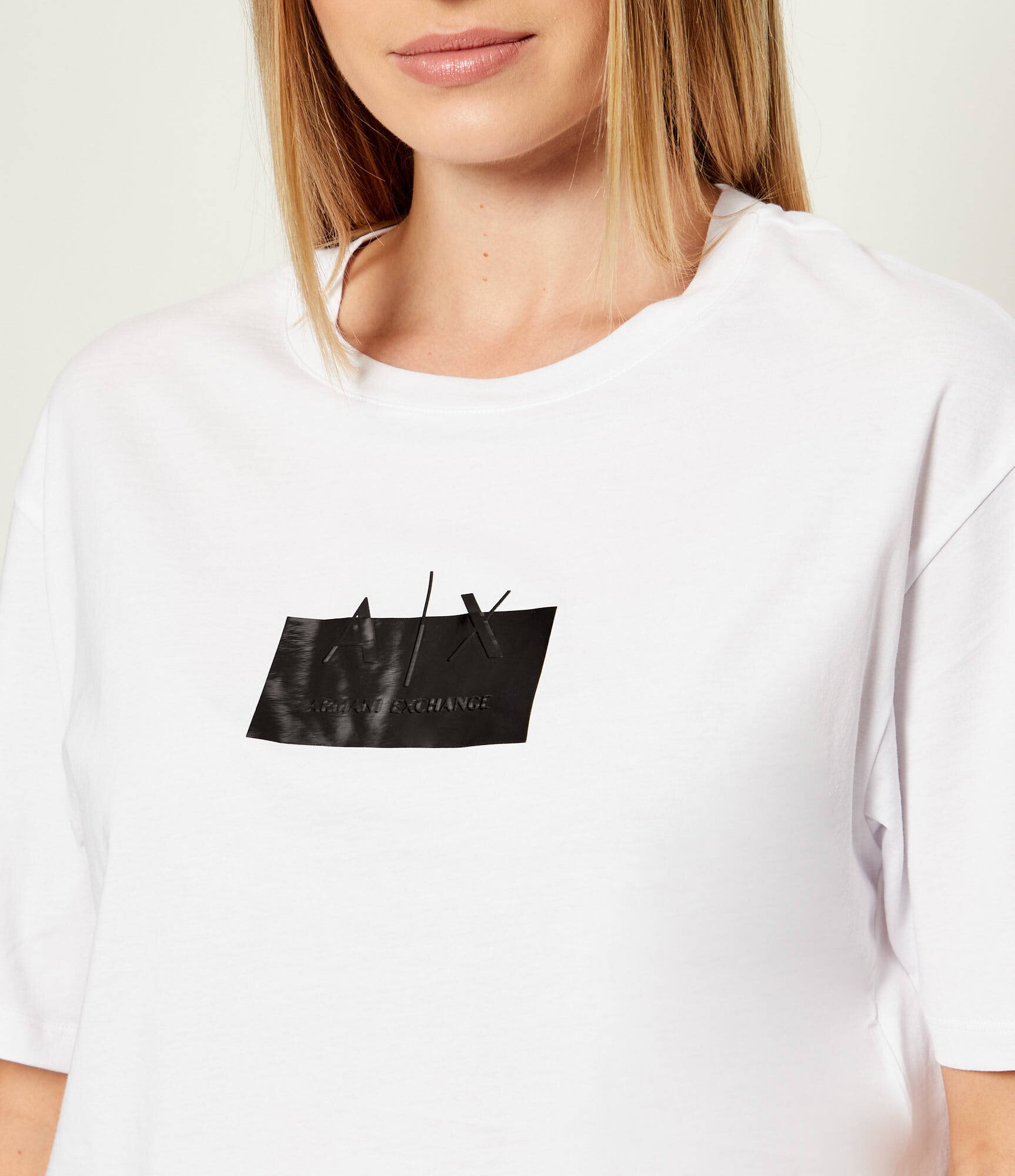 Armani Exchange Tricou | Cropped Fit