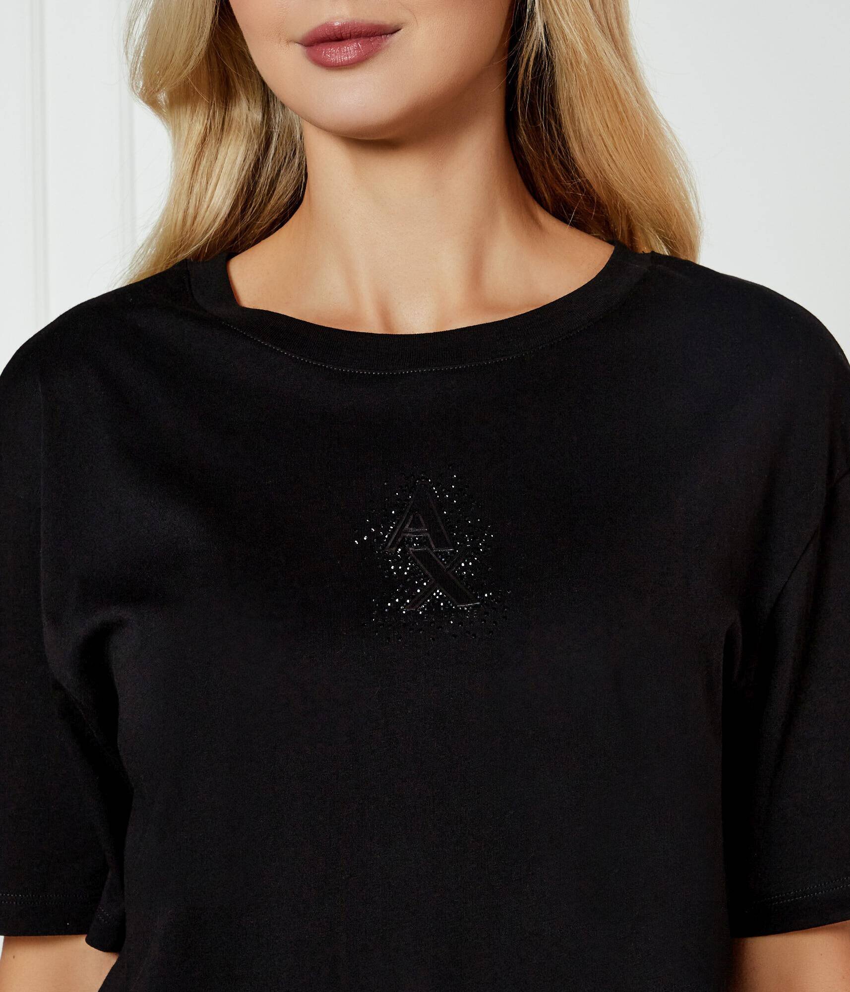 Armani Exchange Tricou | Cropped Fit