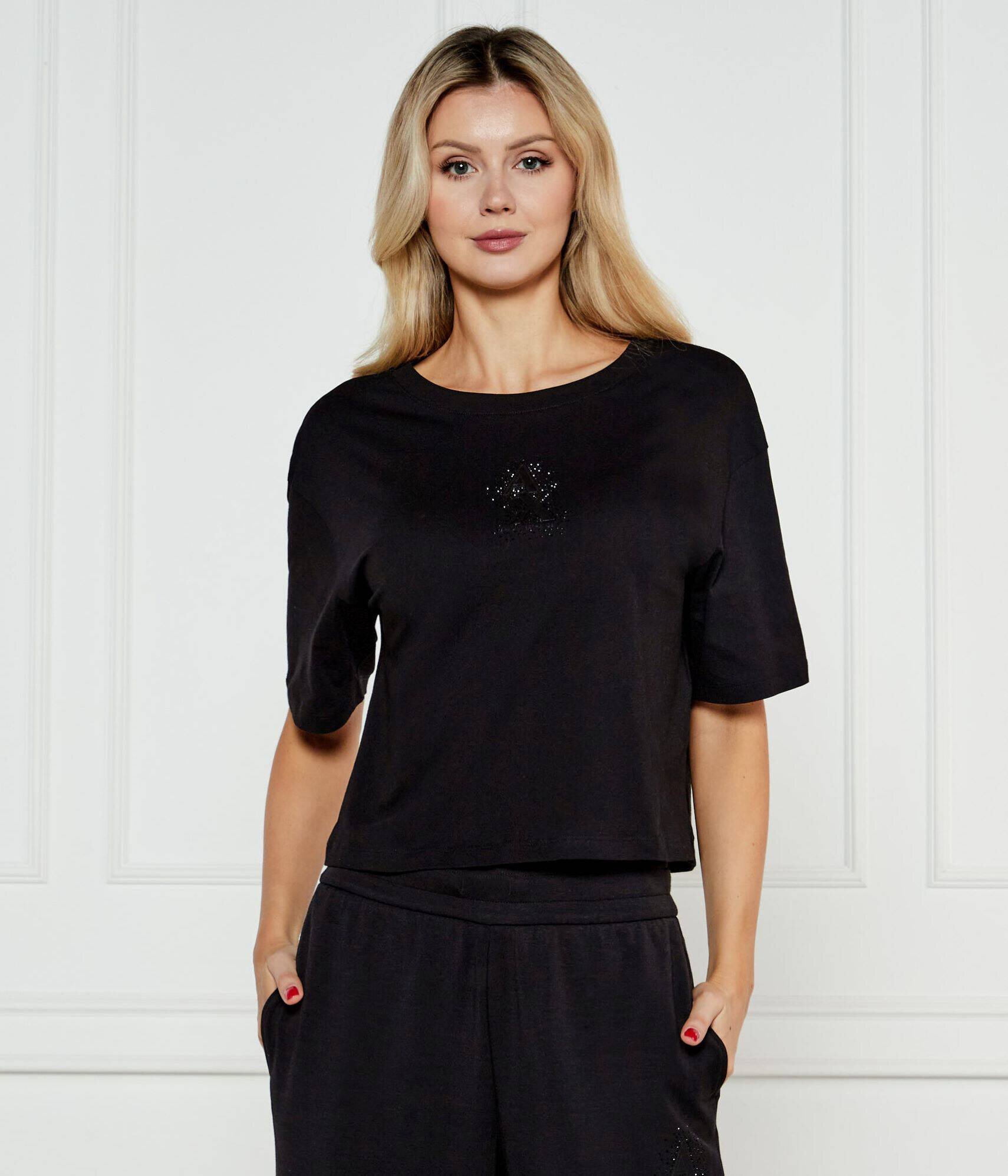 Armani Exchange Tricou | Cropped Fit