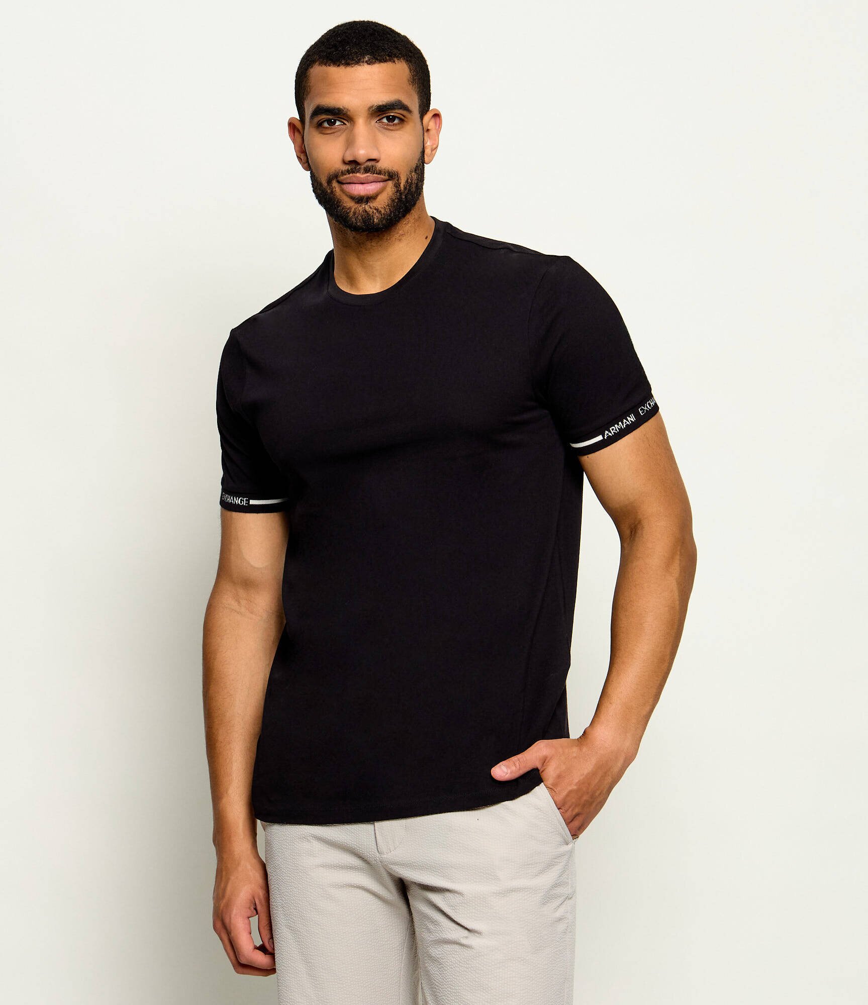 Armani Exchange Tricou | Extra slim fit