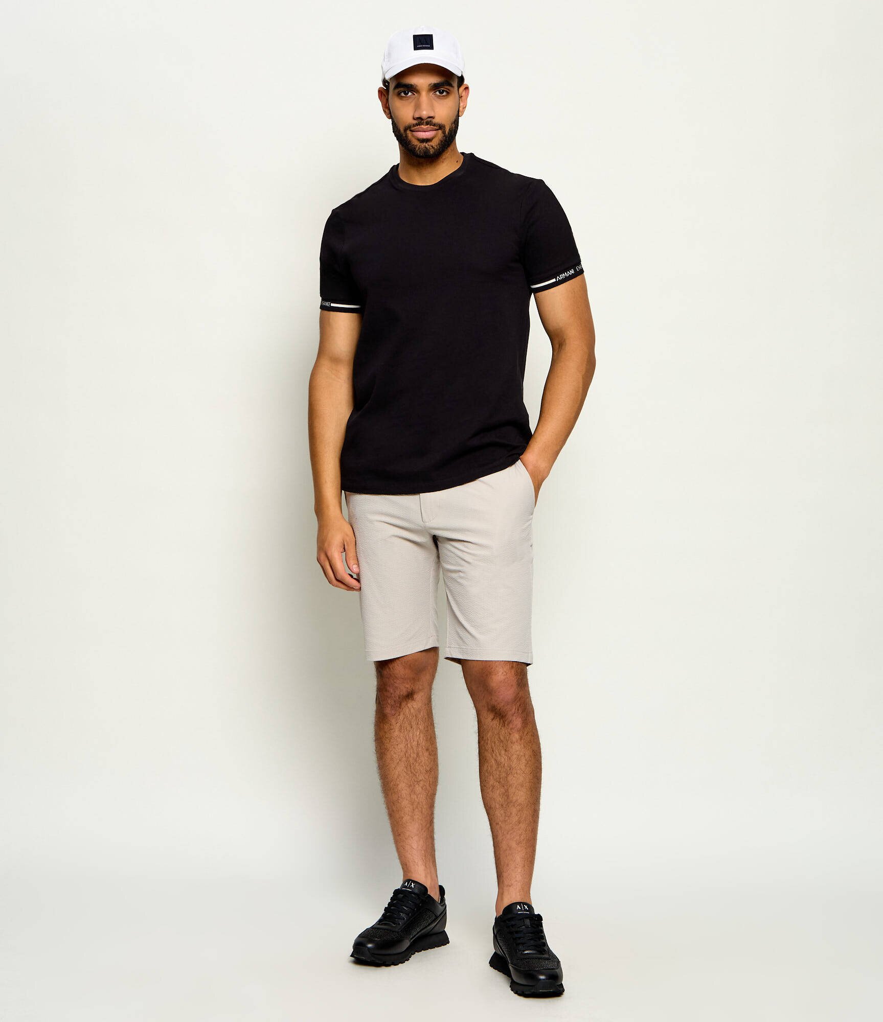 Armani Exchange Tricou | Extra slim fit