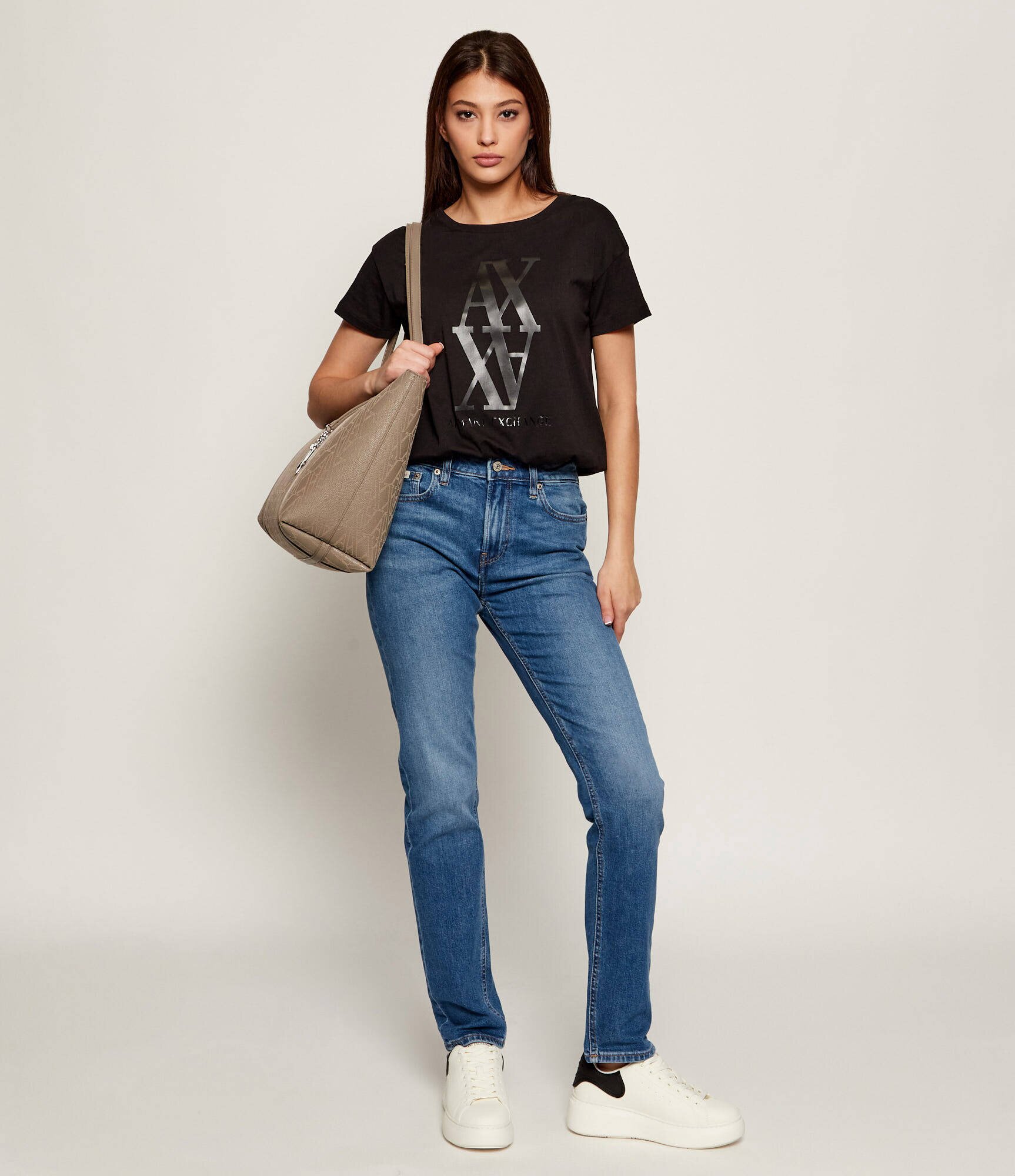 Armani Exchange Tricou | Relaxed fit