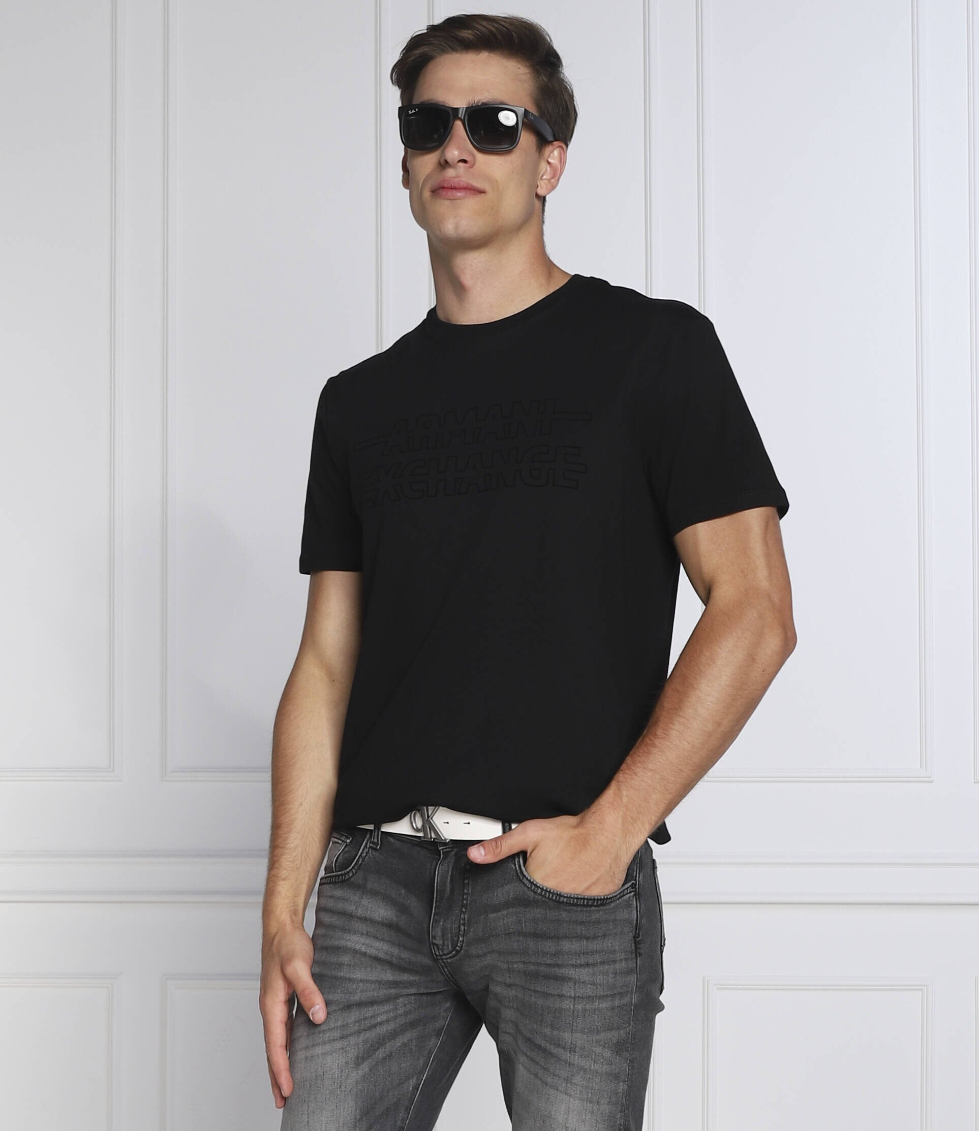 Armani Exchange Tricou | Slim Fit