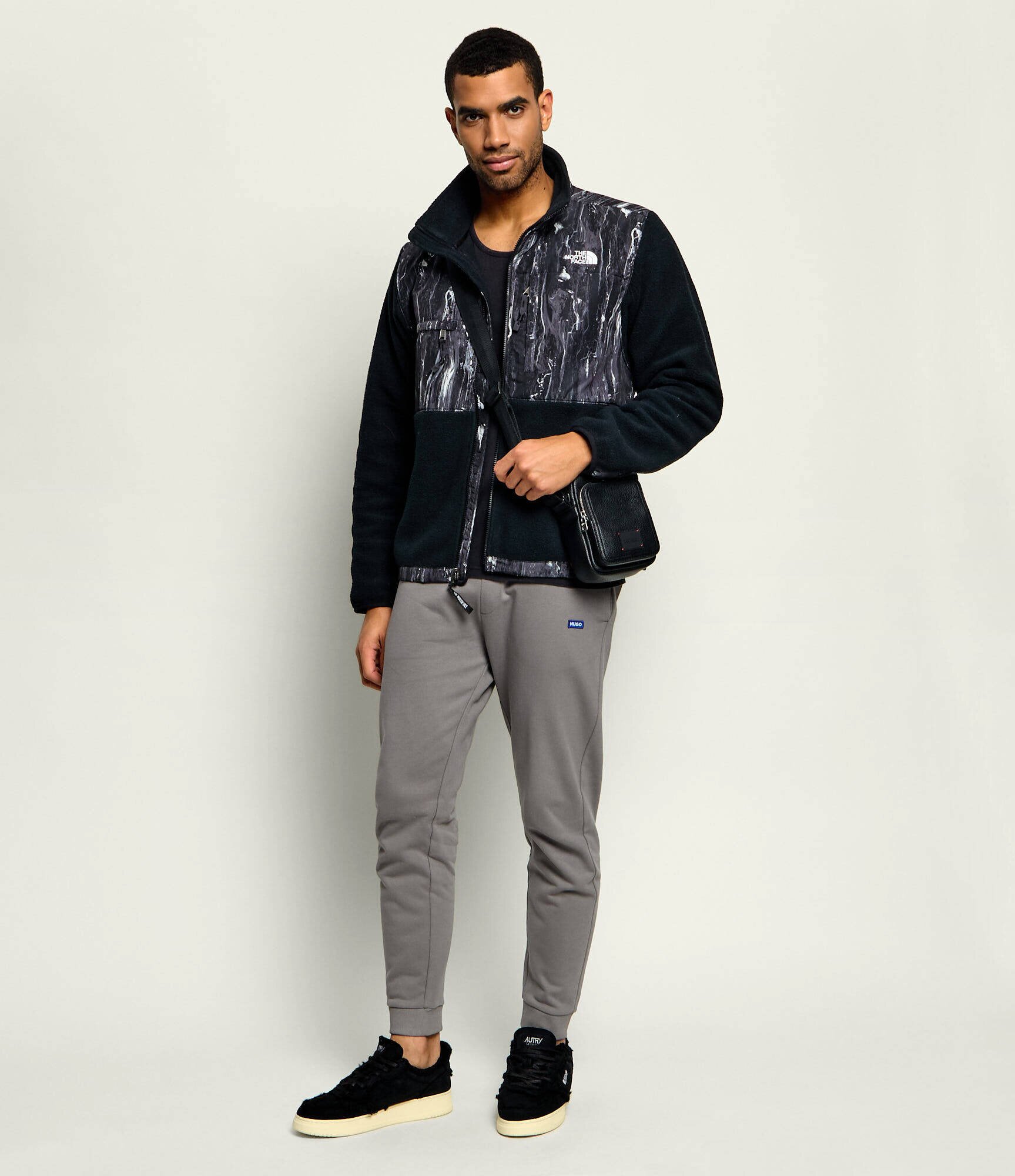 AUTRY Căptușite sneakers Medalist | piele întoarsă | shearling cu adaos de lână