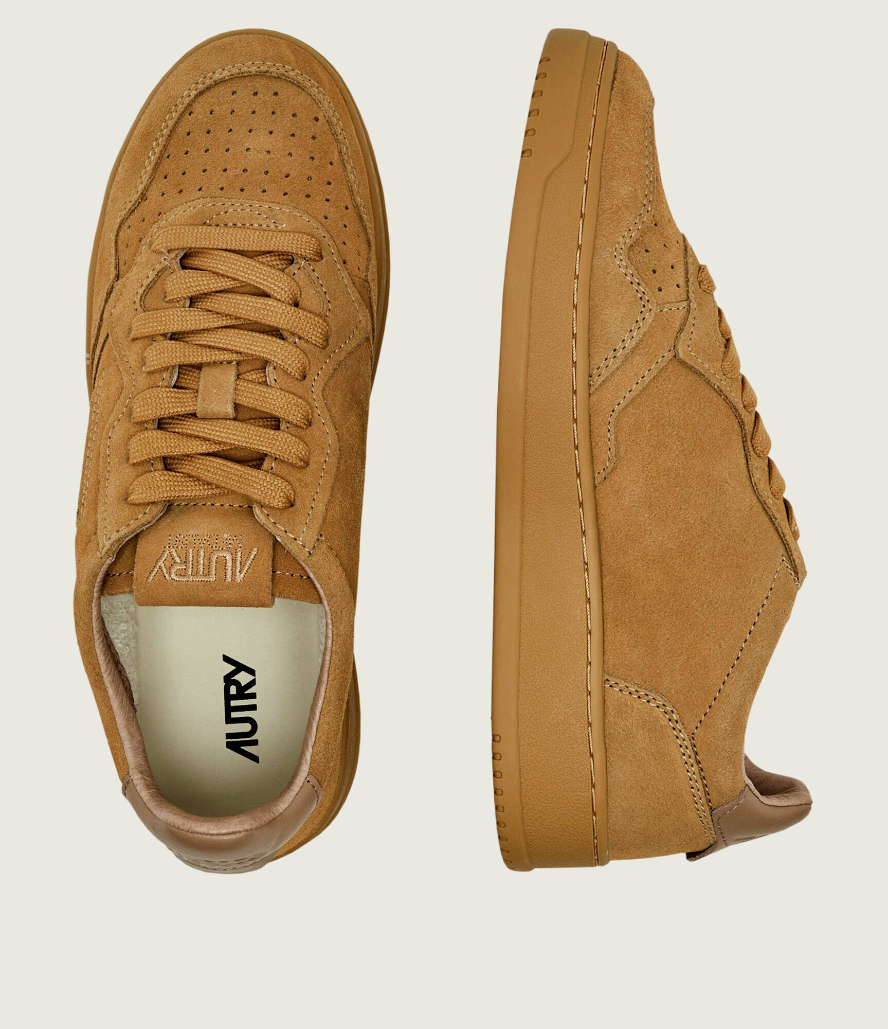 AUTRY Sneakers Medalist Low | piele întoarsă