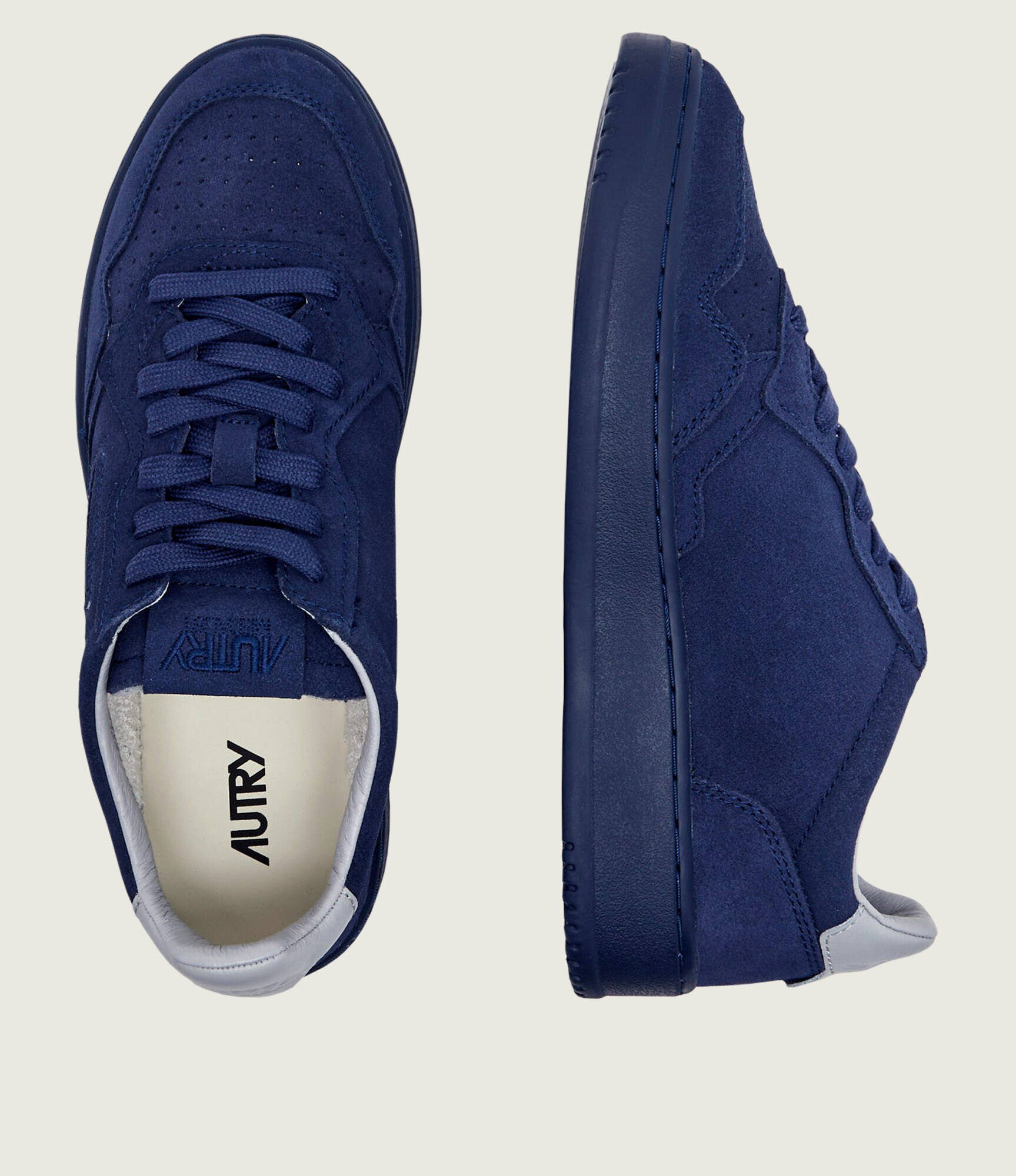 AUTRY Sneakers Medalist Low | piele întoarsă