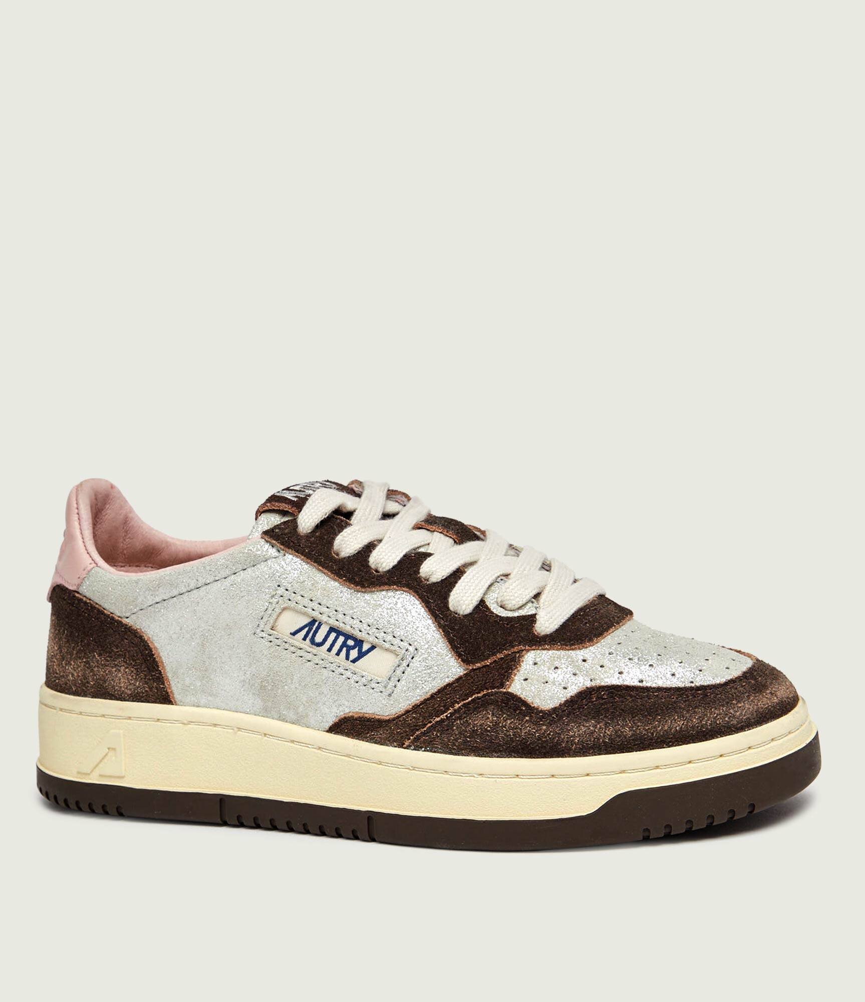 AUTRY Sneakers Medalist | piele întoarsă cu adaos de piele