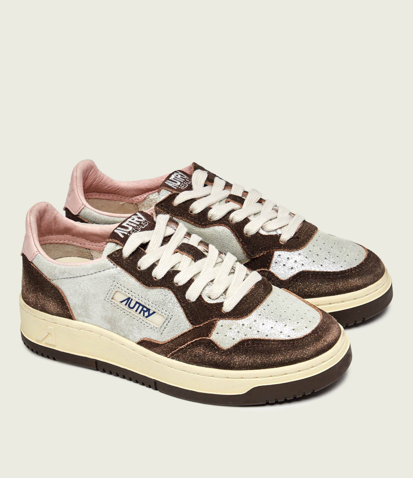 AUTRY Sneakers Medalist | piele întoarsă cu adaos de piele