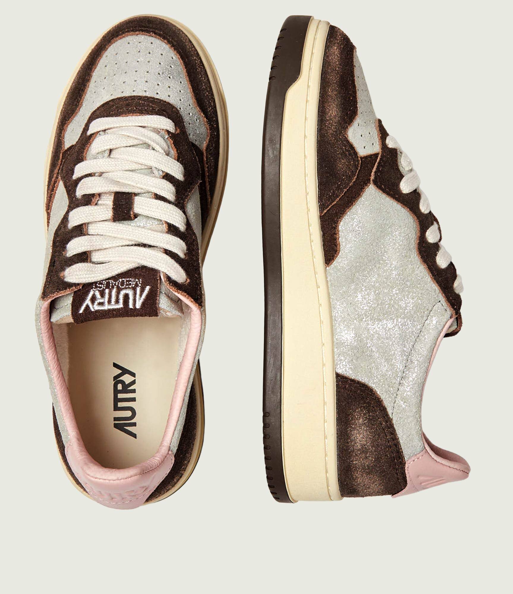 AUTRY Sneakers Medalist | piele întoarsă cu adaos de piele
