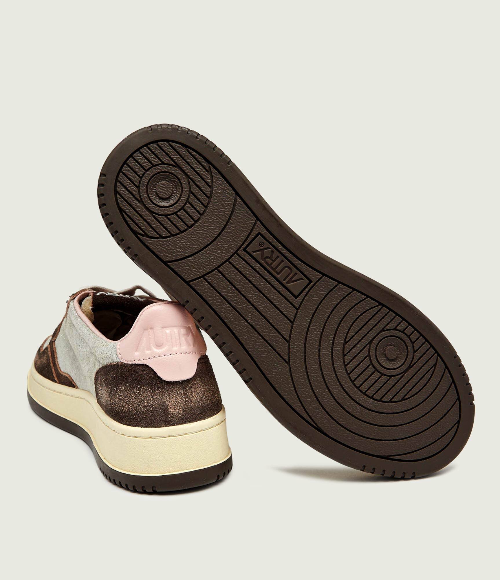 AUTRY Sneakers Medalist | piele întoarsă cu adaos de piele