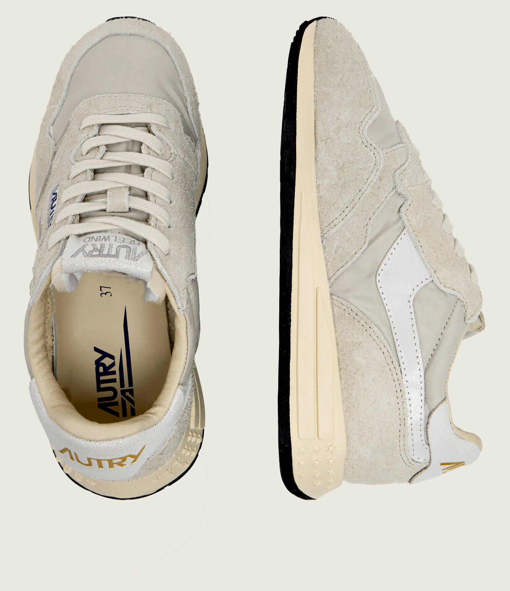 AUTRY Sneakers Reelwind Low | piele întoarsă