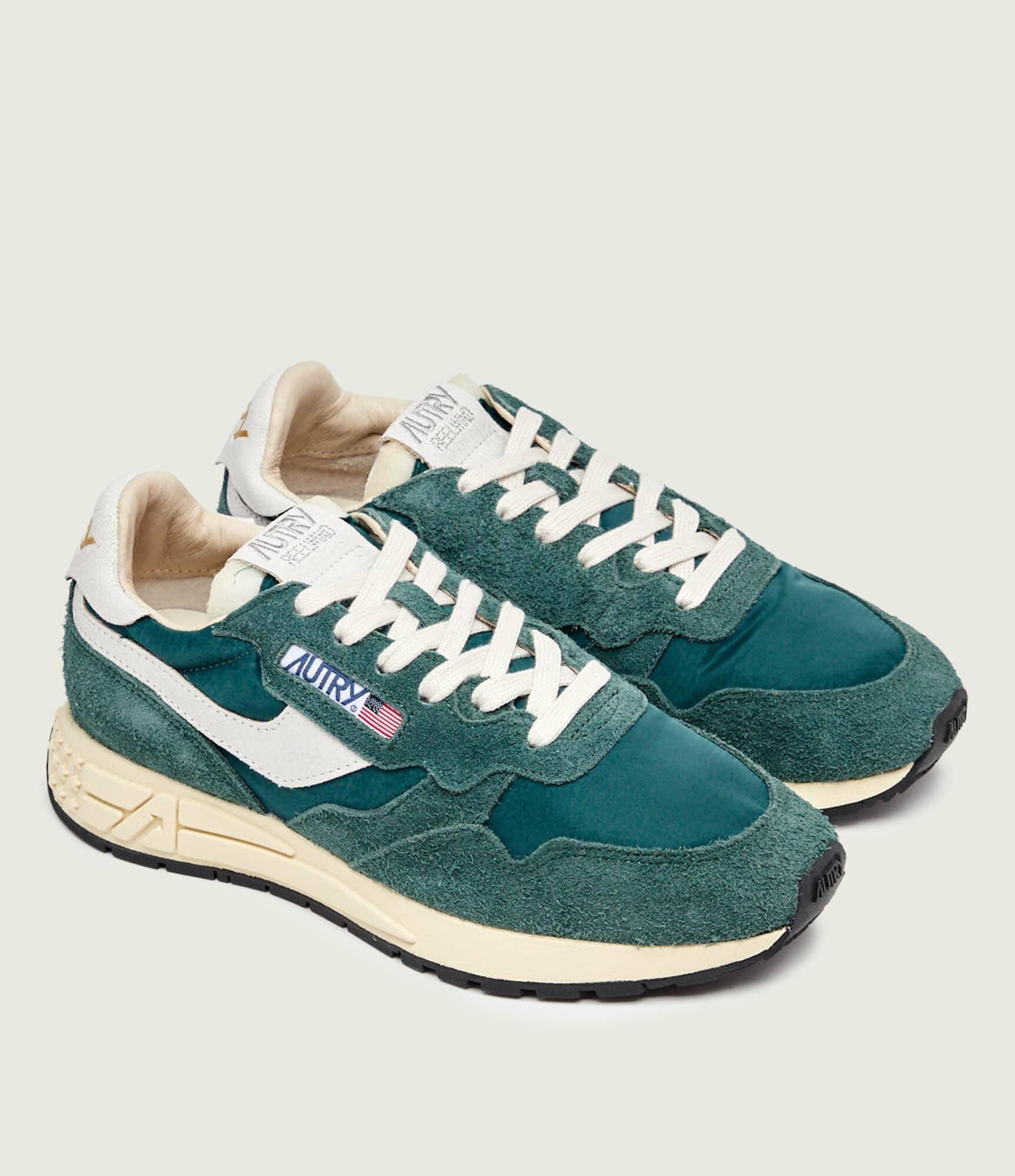 AUTRY Sneakers Reelwind | piele întoarsă cu adaos de piele