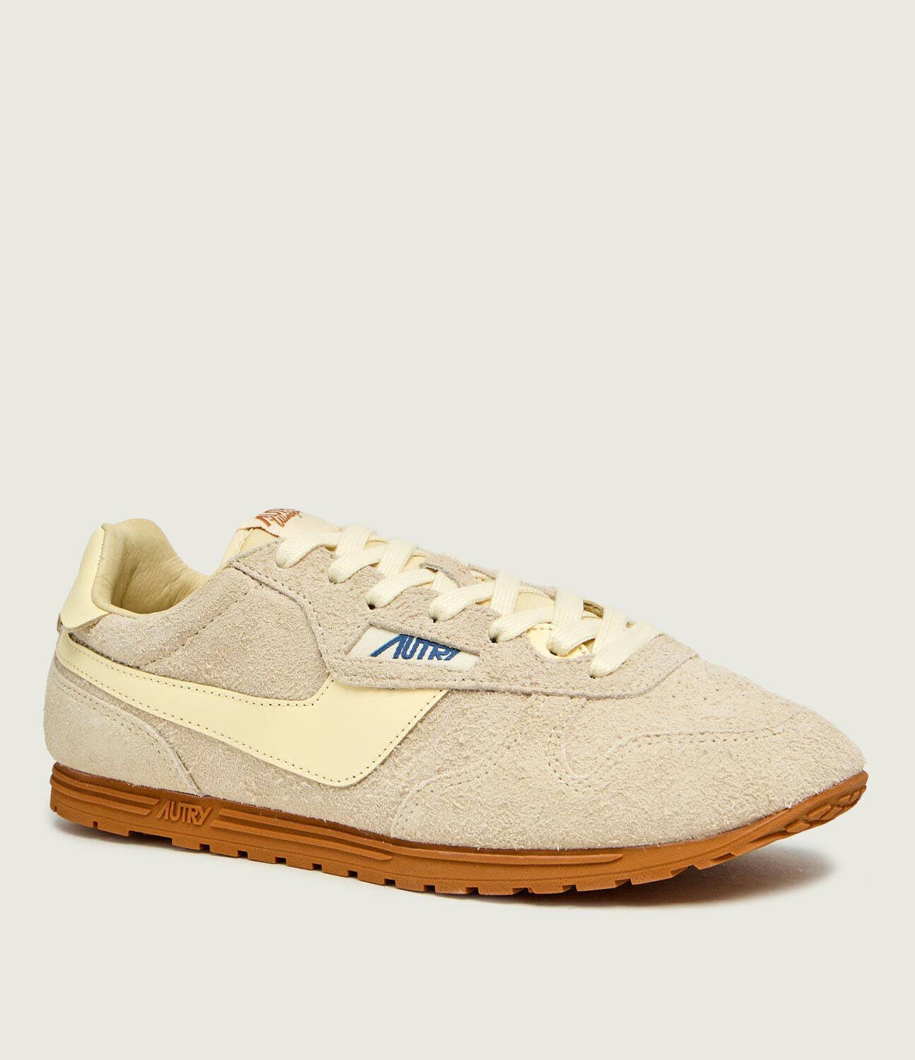 AUTRY Sneakers Windspin Low | piele întoarsă