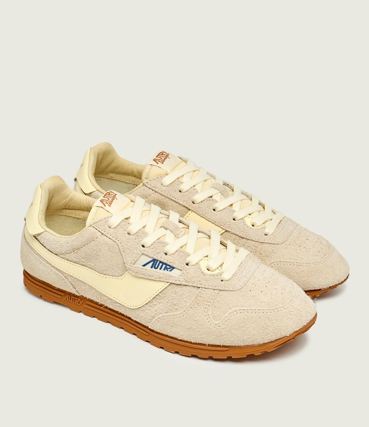 AUTRY Sneakers Windspin Low | piele întoarsă