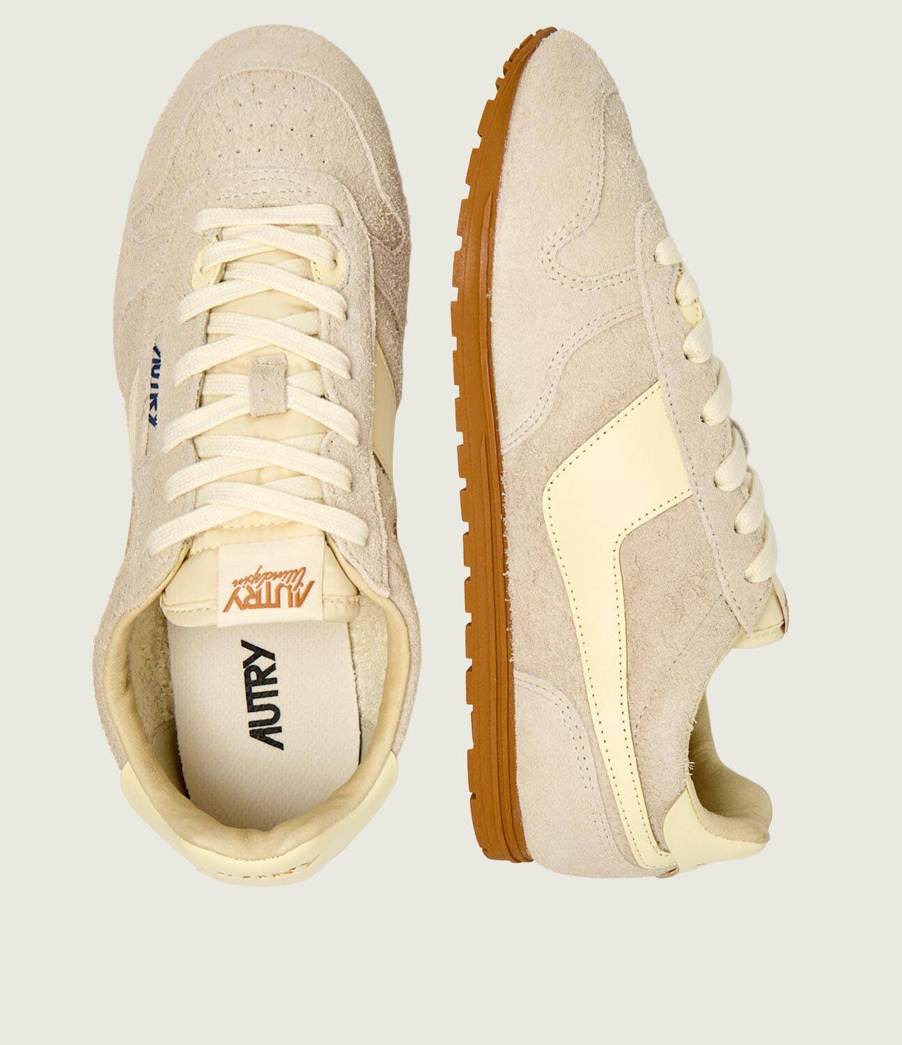 AUTRY Sneakers Windspin Low | piele întoarsă